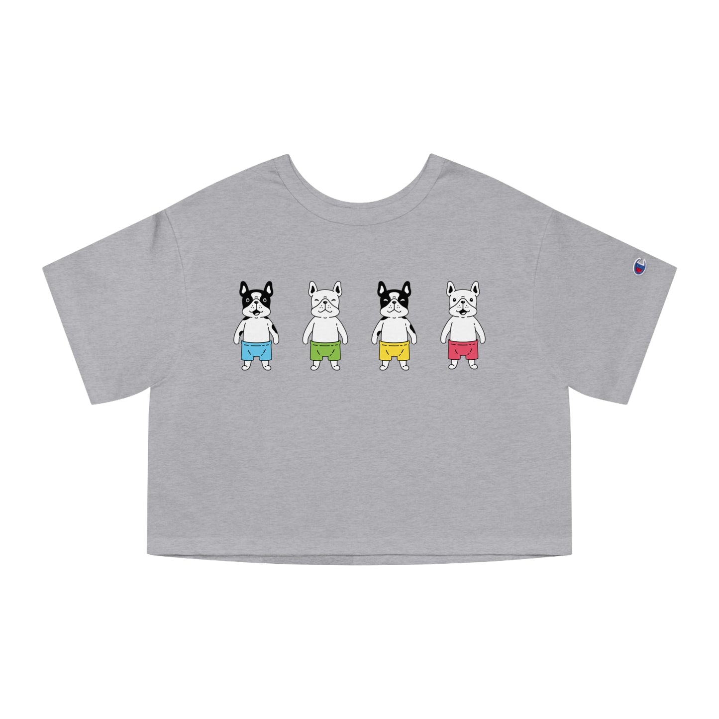 Swim dog Champion Women's Heritage Cropped T-Shirt