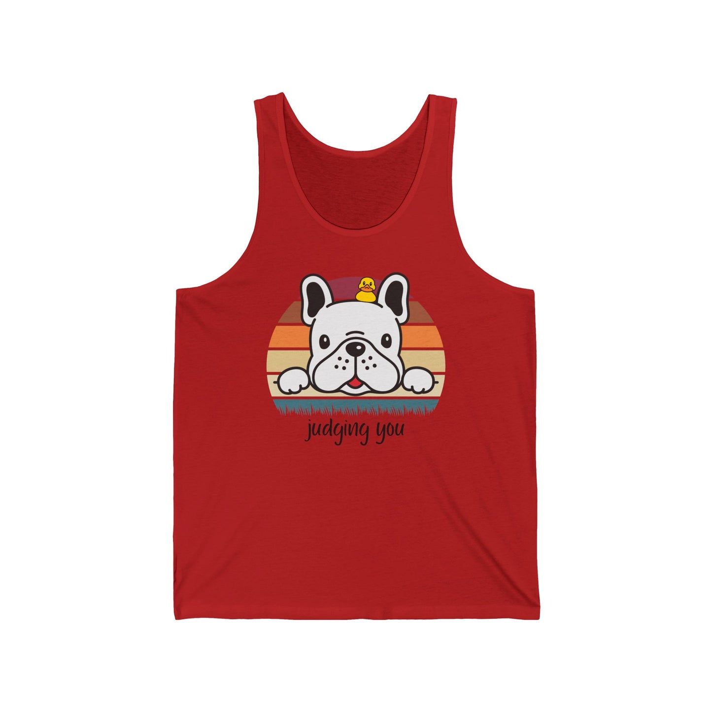 Copy of Dog pelican Unisex Jersey Tank