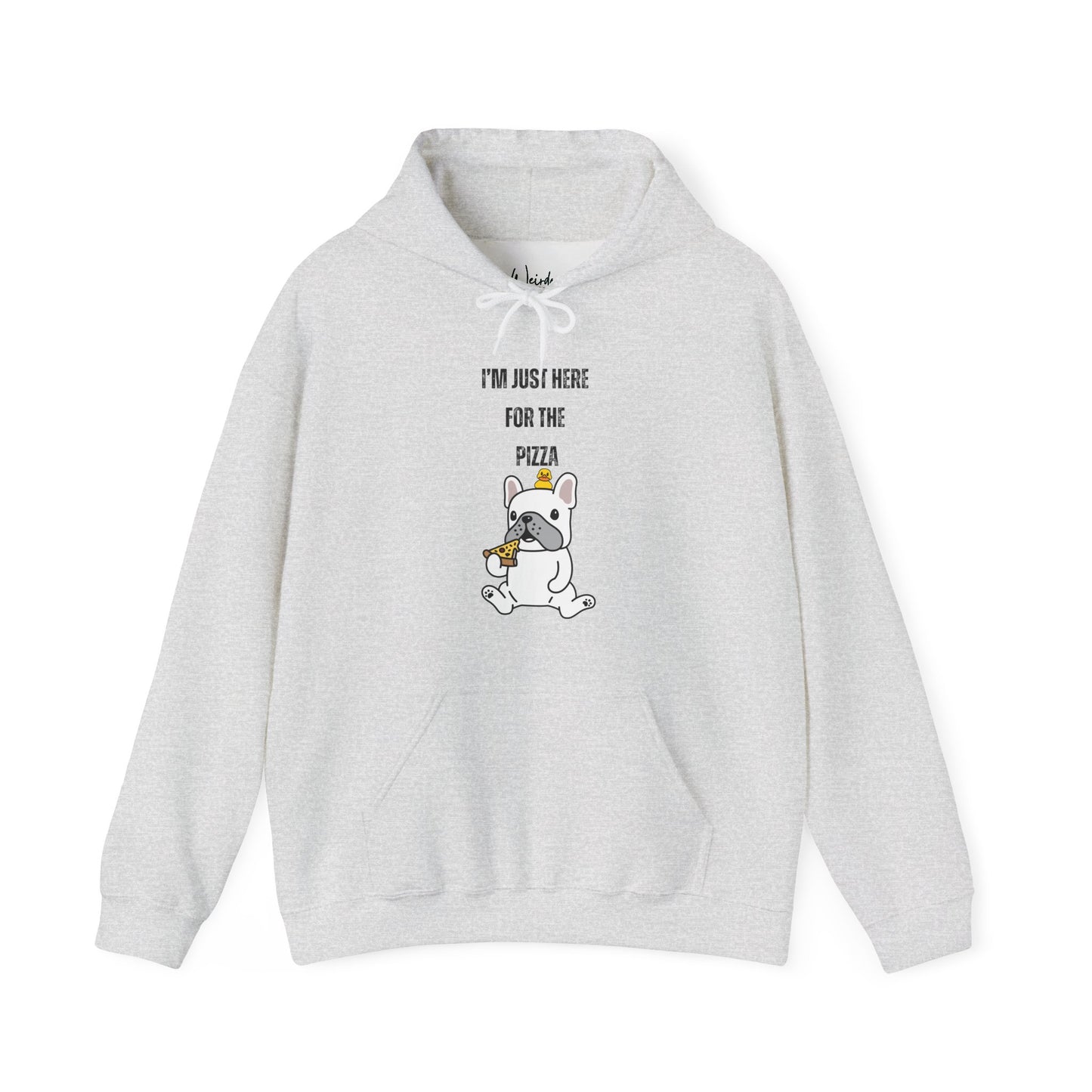 Here for the pizza of Unisex Heavy Blend™ Hooded Sweatshirt