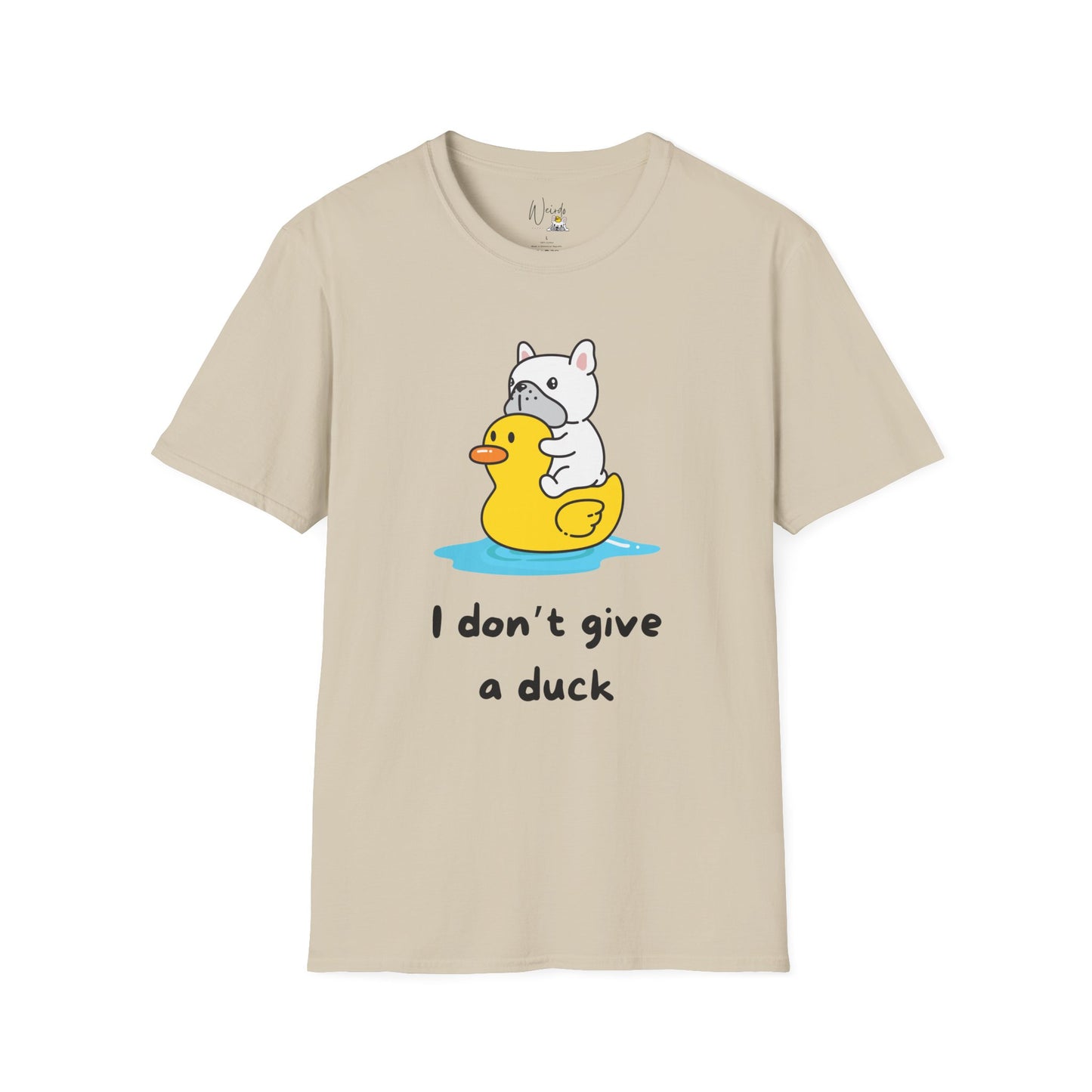 I dont give a duck Unisex Softstyle T-Shirt