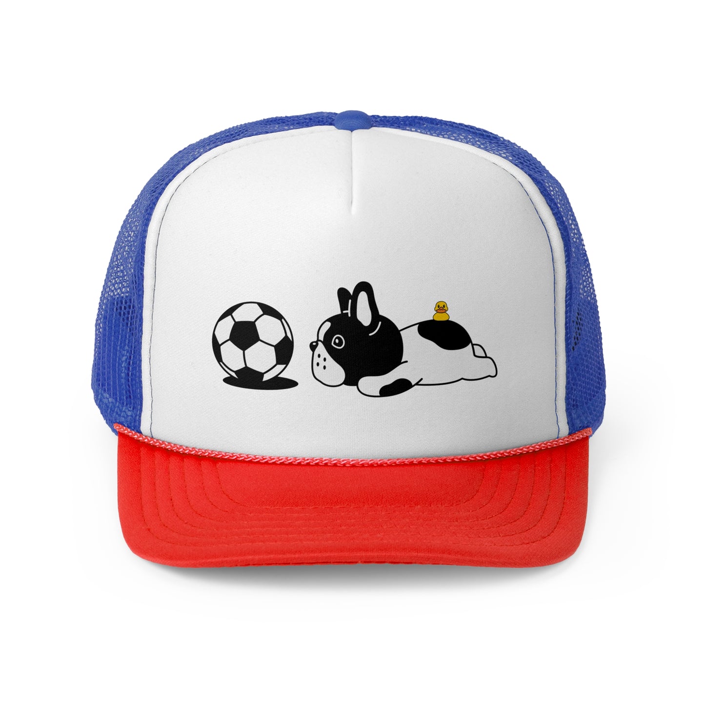 dog soccer Trucker Caps