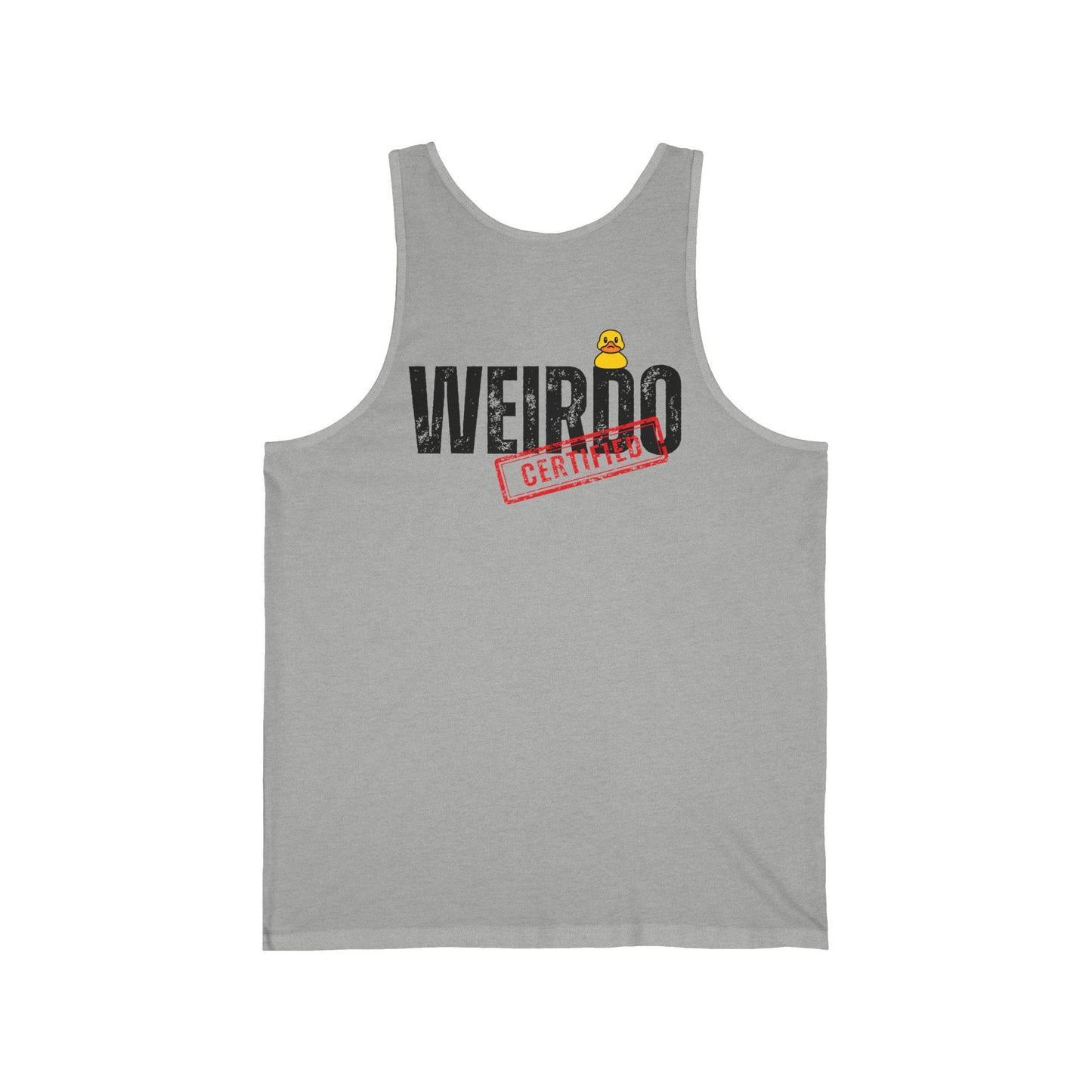 Logo + Weirdo certified Unisex Jersey Tank