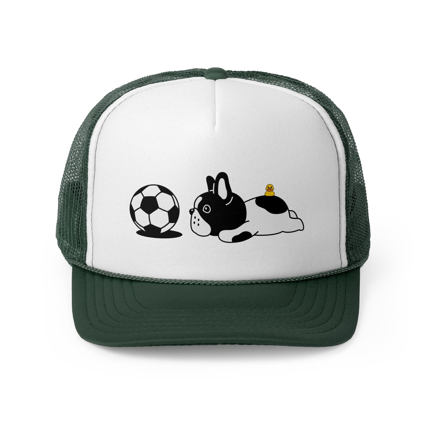 dog soccer Trucker Caps