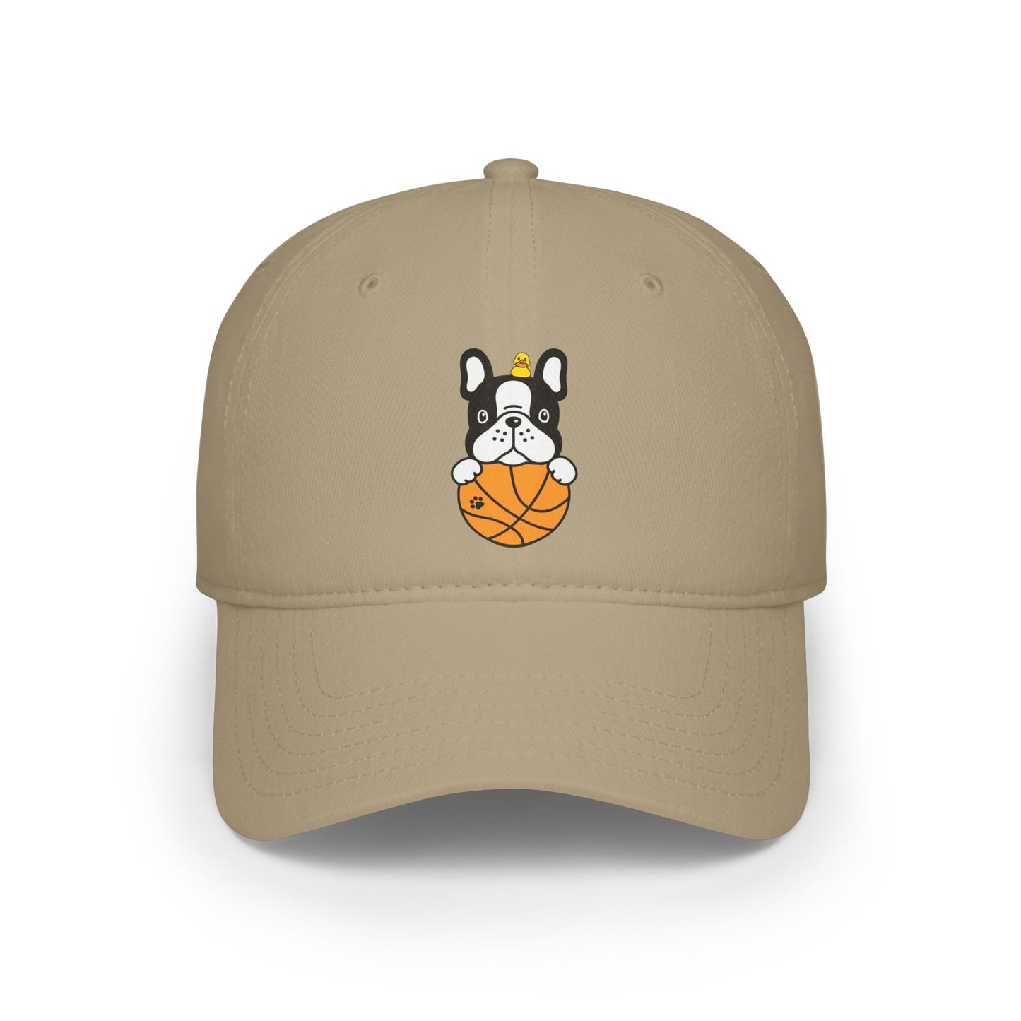 Dog basketball Profile Baseball Cap