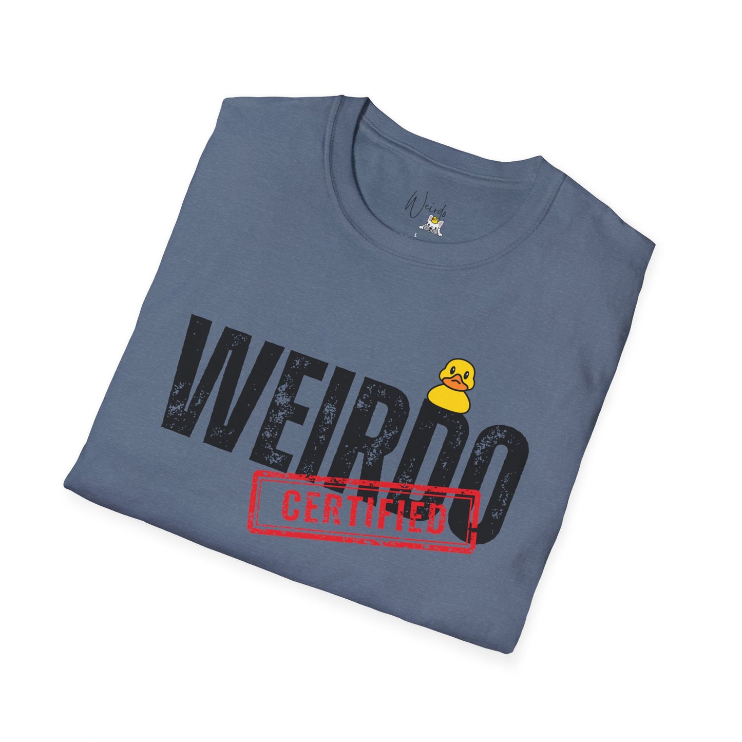 Weirdo certified only Unisex Softstyle T-Shirt