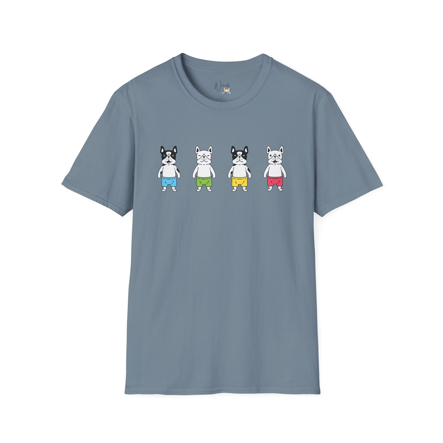 Dog in swimwear Unisex Softstyle T-Shirt