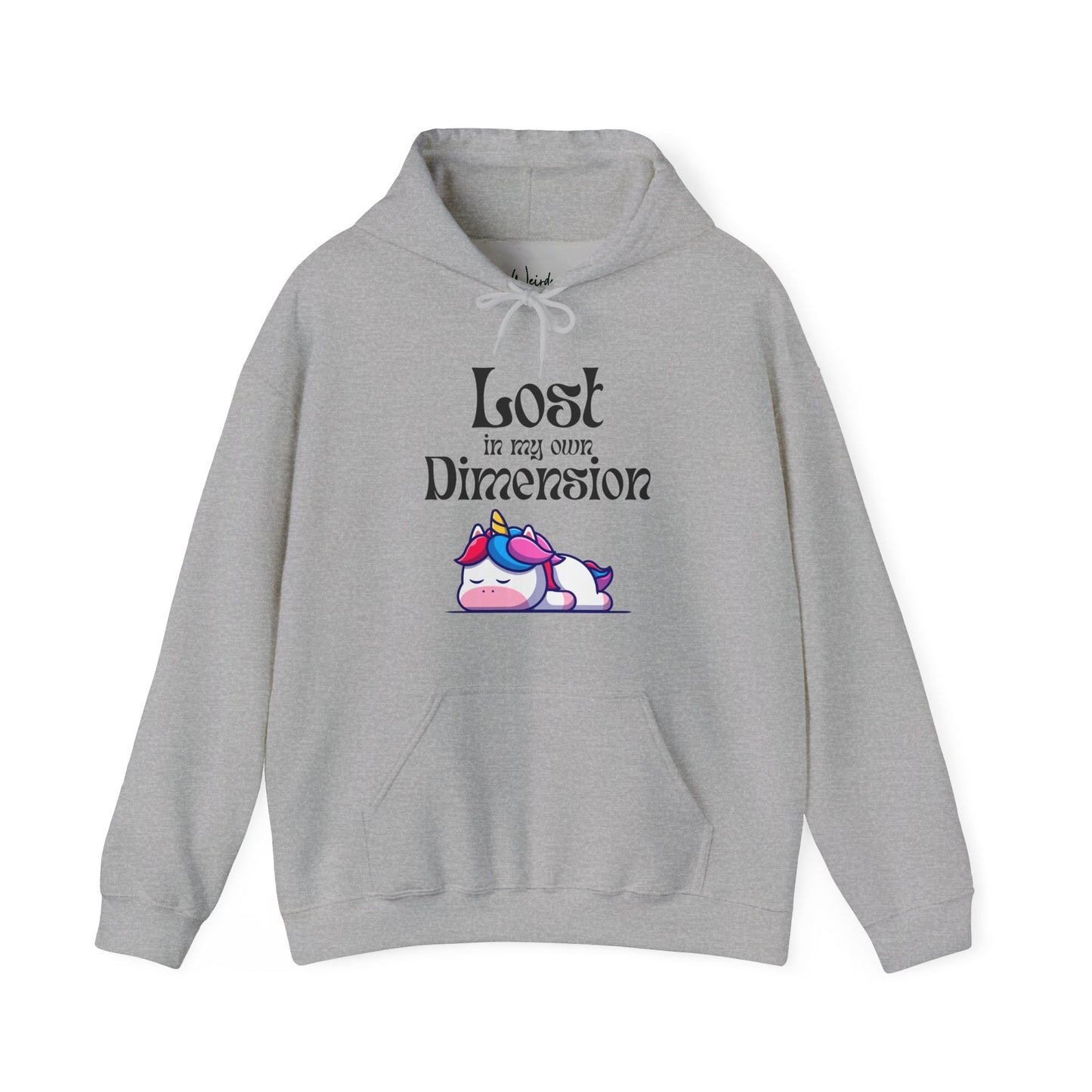 Lost in my own dimension of Unisex Heavy Blend™ Hooded Sweatshirt