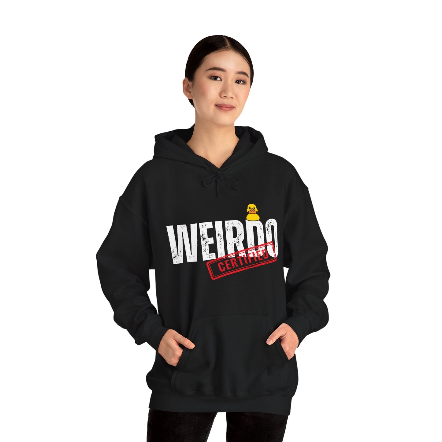 Weirdo Certified of Unisex Heavy Blend™ Hooded Sweatshirt