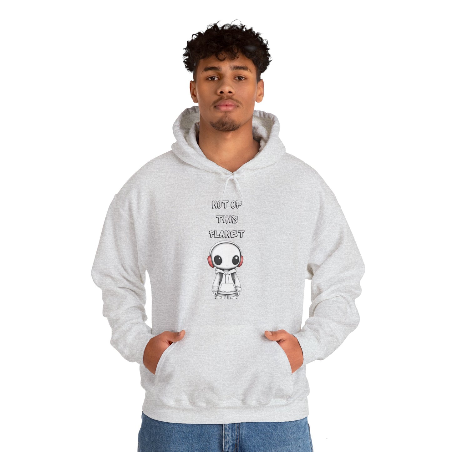 Not of this planet of Unisex Heavy Blend™ Hooded Sweatshirt