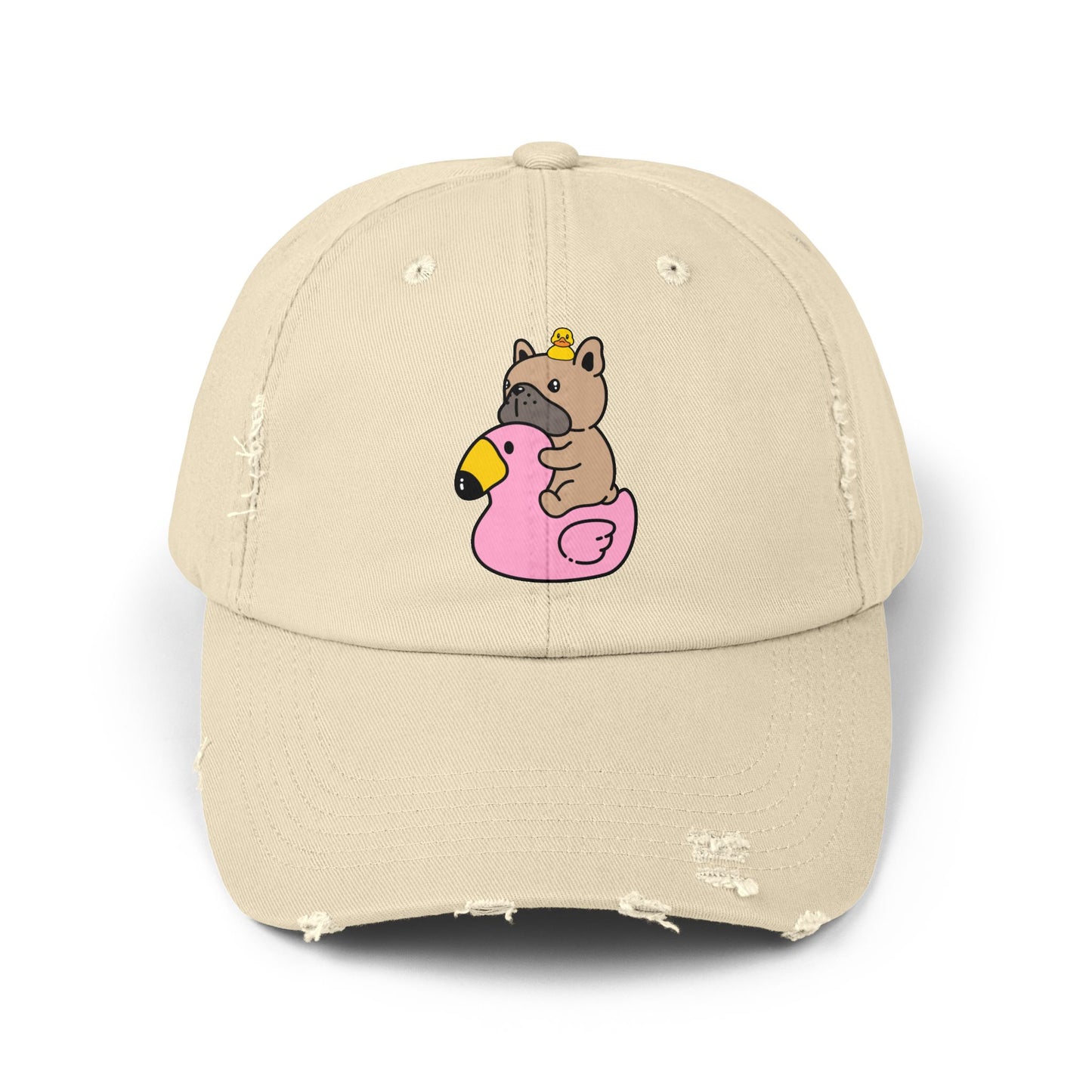 Dog pelican Unisex Distressed Cap