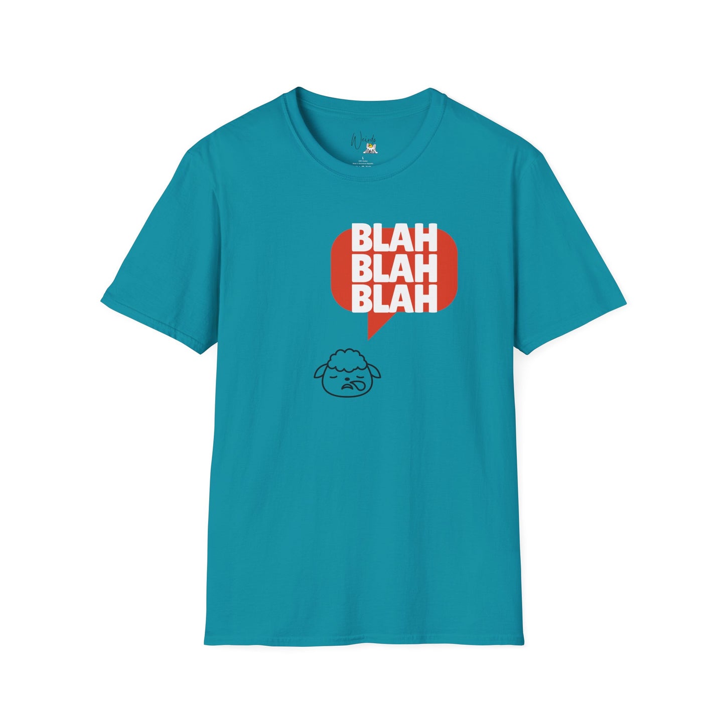 Blah blah blah Unisex Softstyle T-Shirt