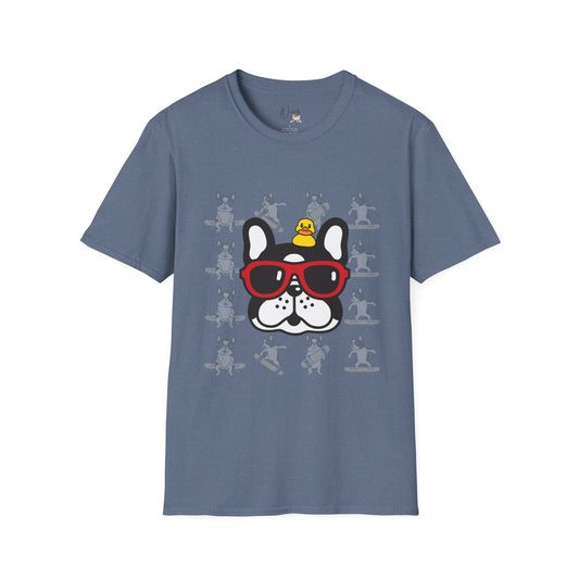 Dog skate Unisex Softstyle T-Shirt