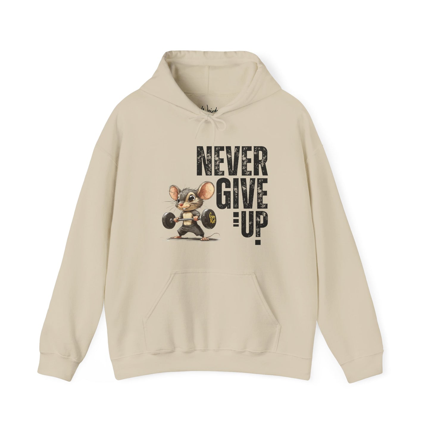 Never give up of Unisex Heavy Blend™ Hooded Sweatshirt