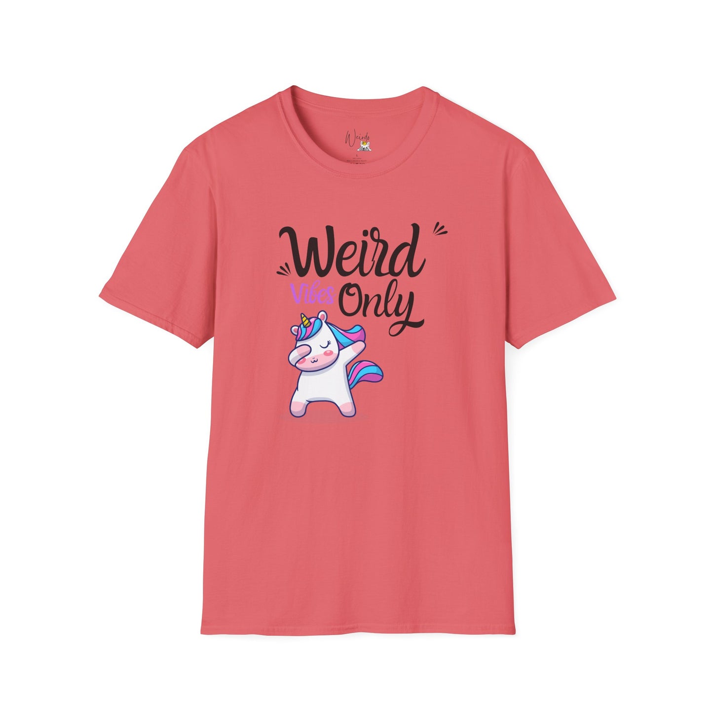 Weird vibes only Unisex Softstyle T-Shirt