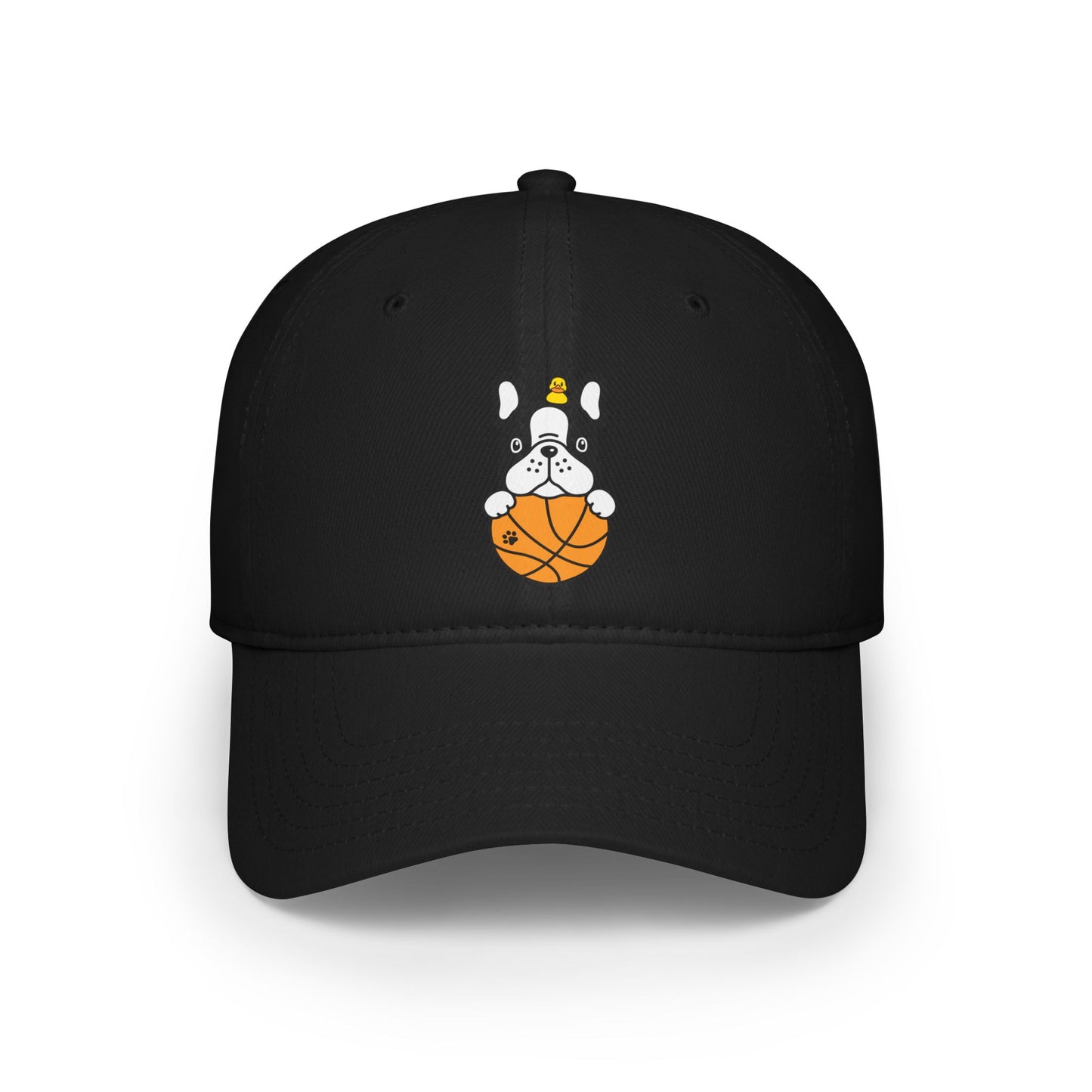 Dog basketball Profile Baseball Cap