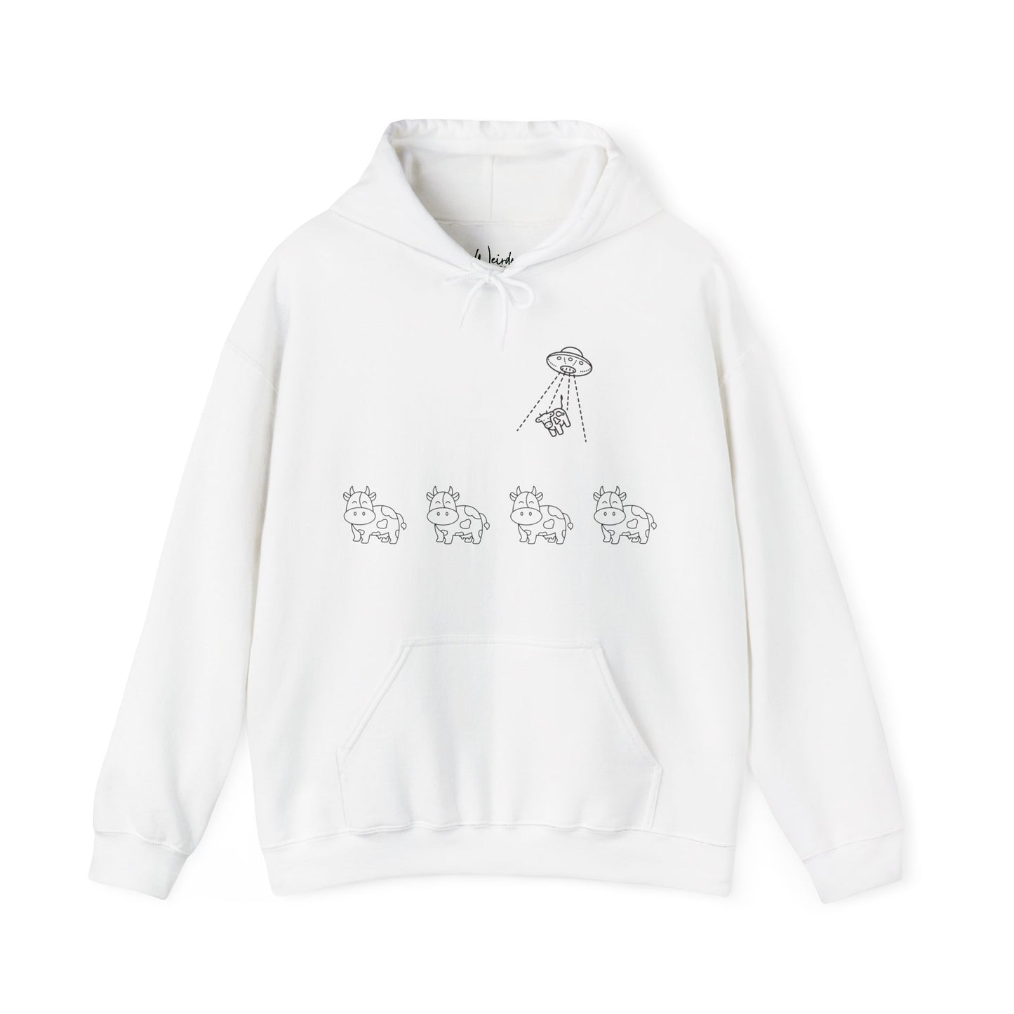 Ovni cow of Unisex Heavy Blend™ Hooded Sweatshirt