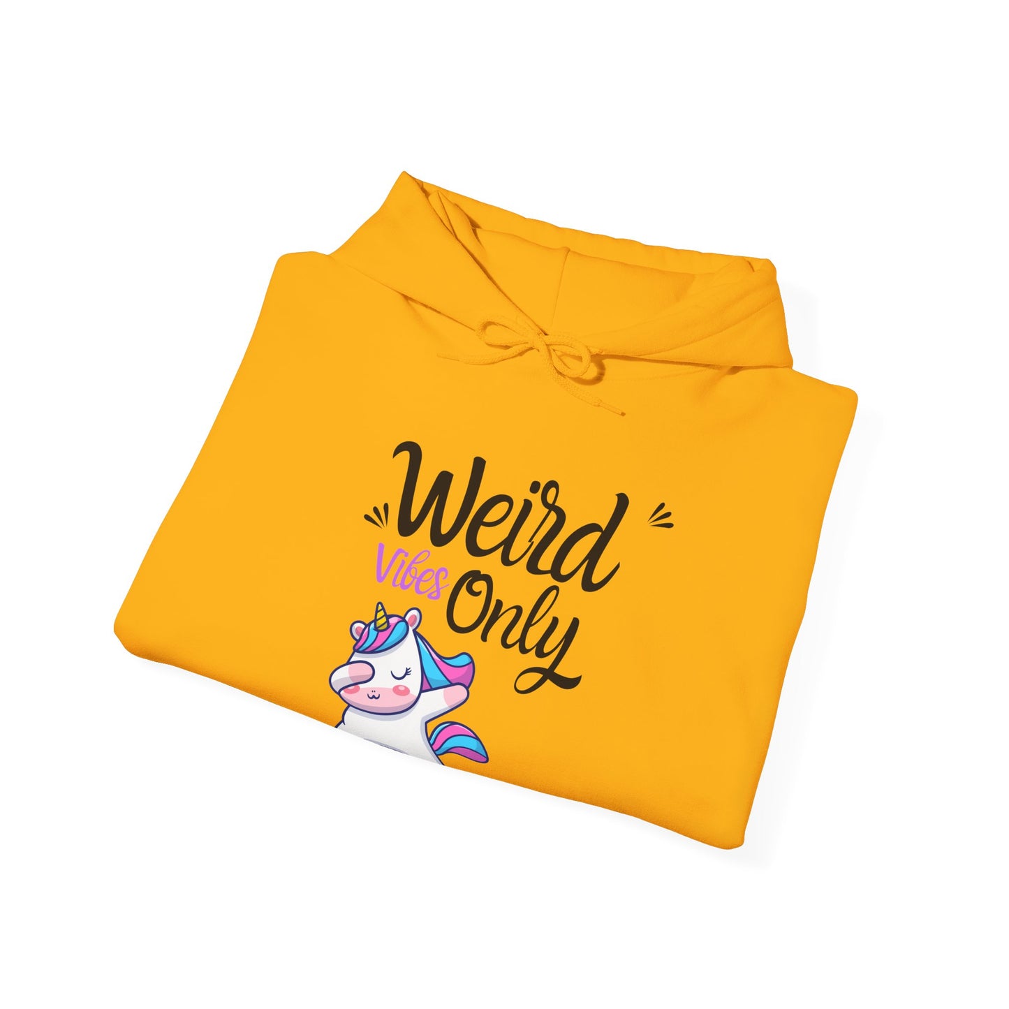 Weird vibes only of Unisex Heavy Blend™ Hooded Sweatshirt