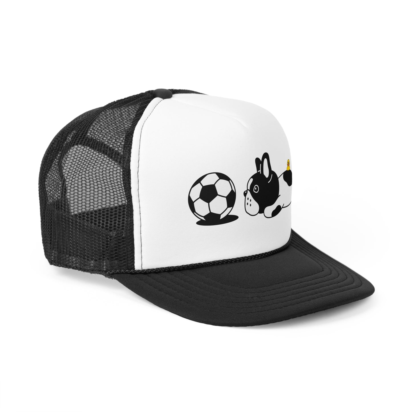 dog soccer Trucker Caps