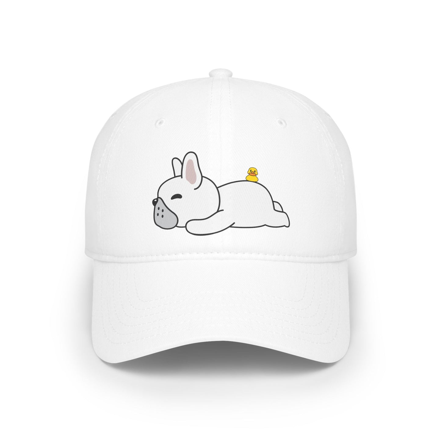 Dog sleep Low Profile Baseball Cap