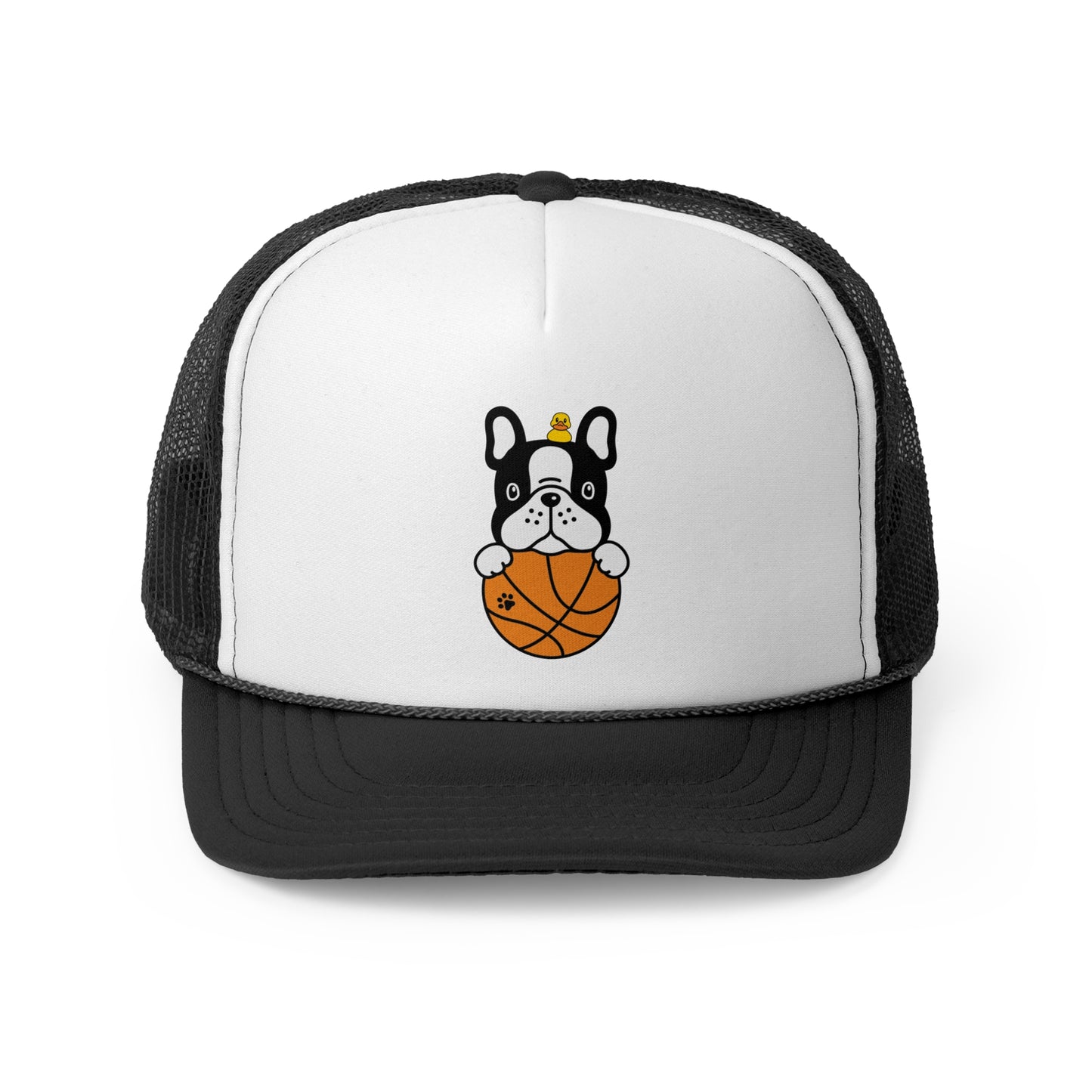 Dog basketball Trucker Caps