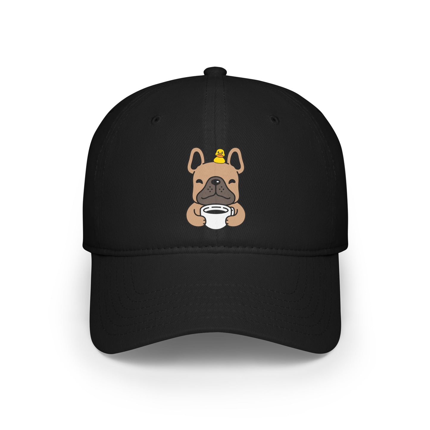 Dog coffee Profile Baseball Cap