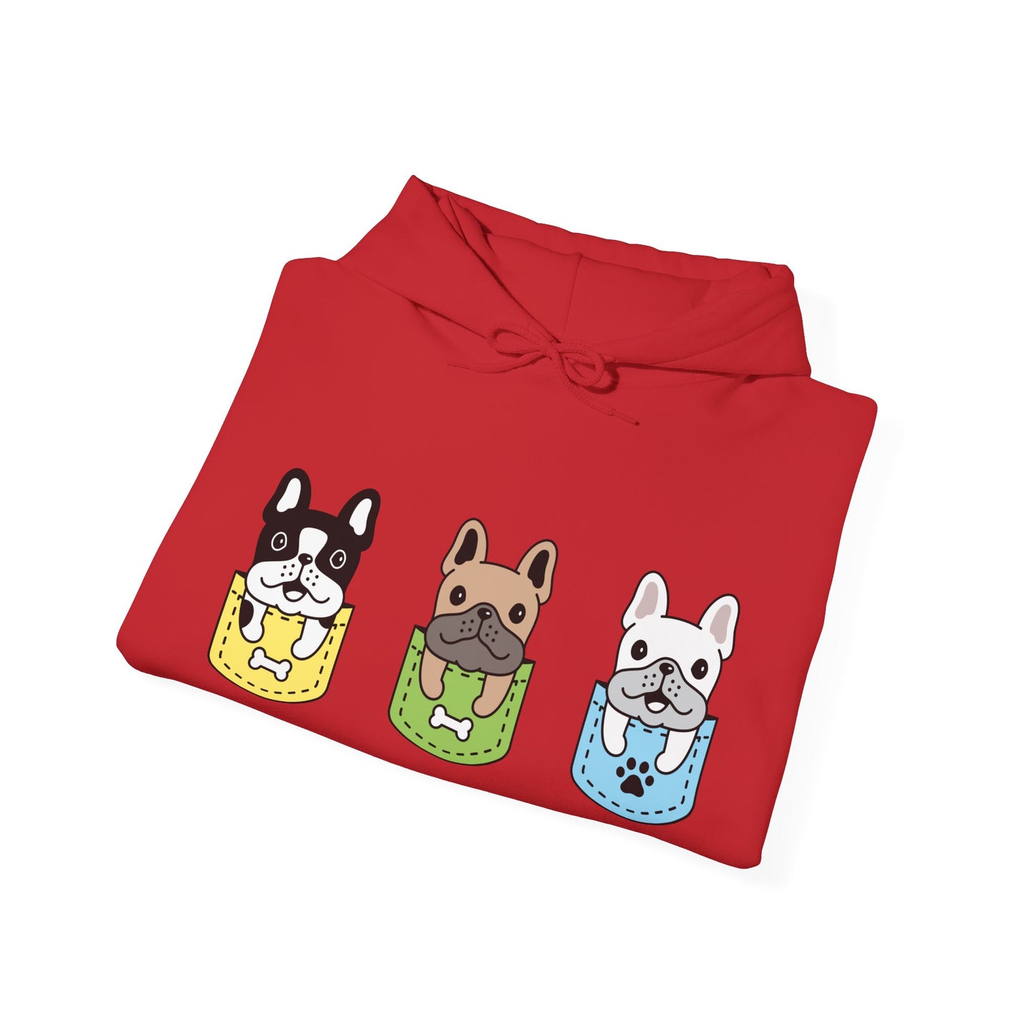 Pocket dog of Unisex Heavy Blend™ Hooded Sweatshirt