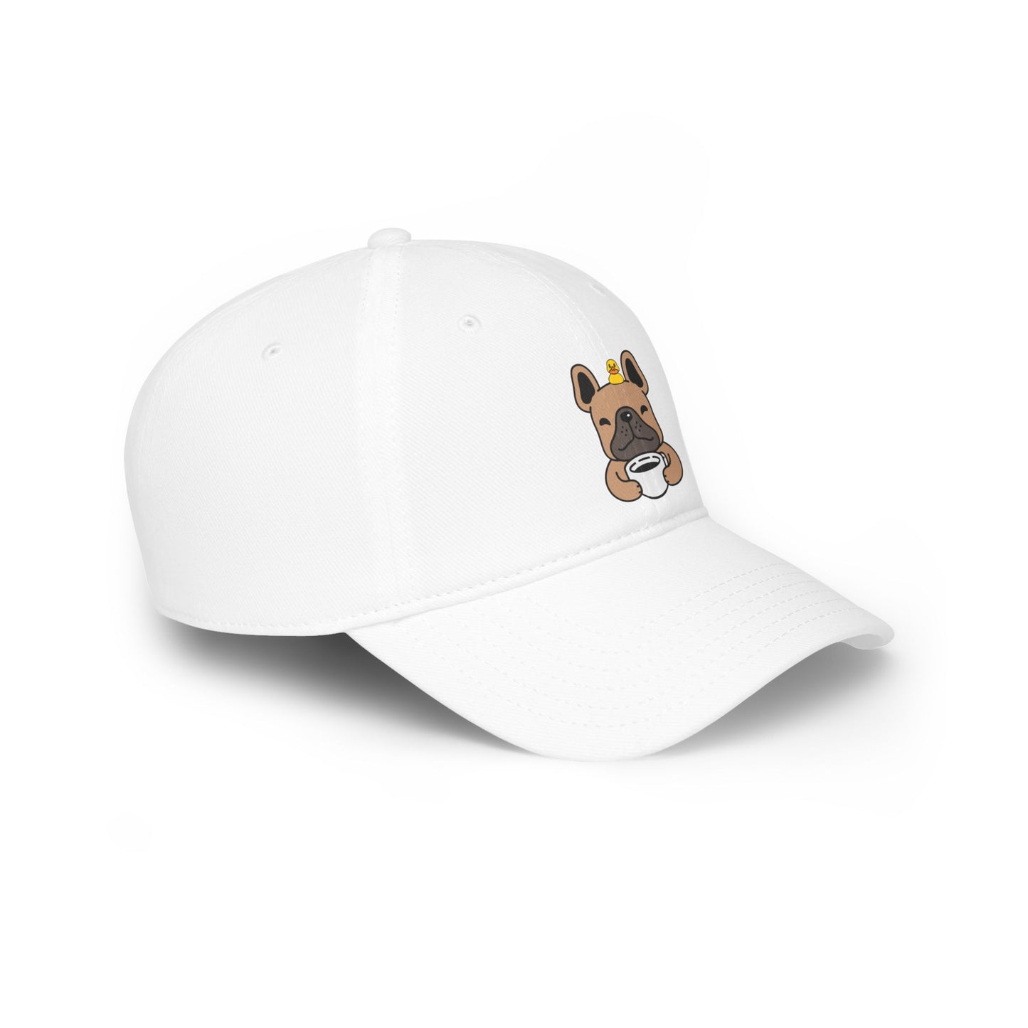 Dog coffee Profile Baseball Cap