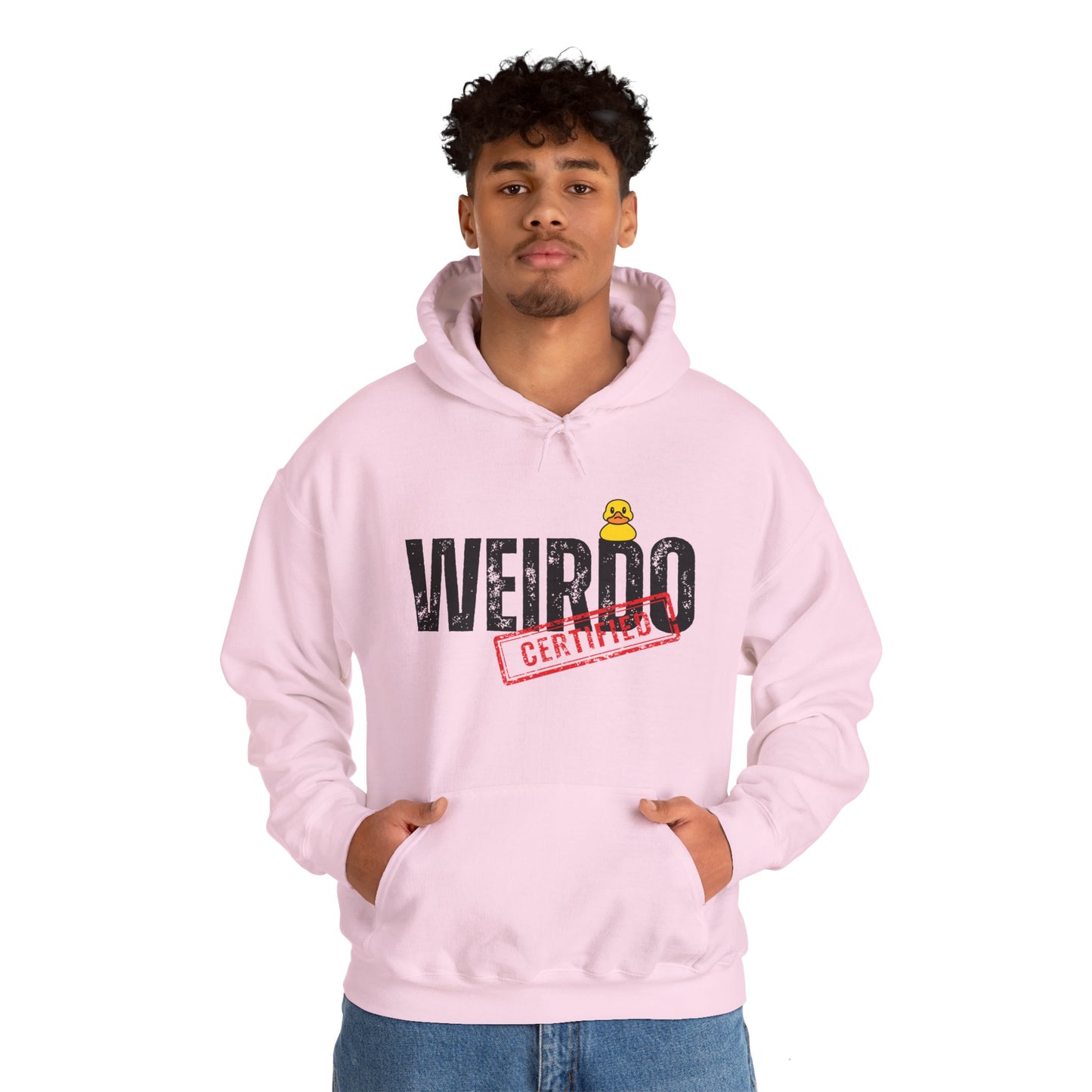 Weirdo Certified of Unisex Heavy Blend™ Hooded Sweatshirt