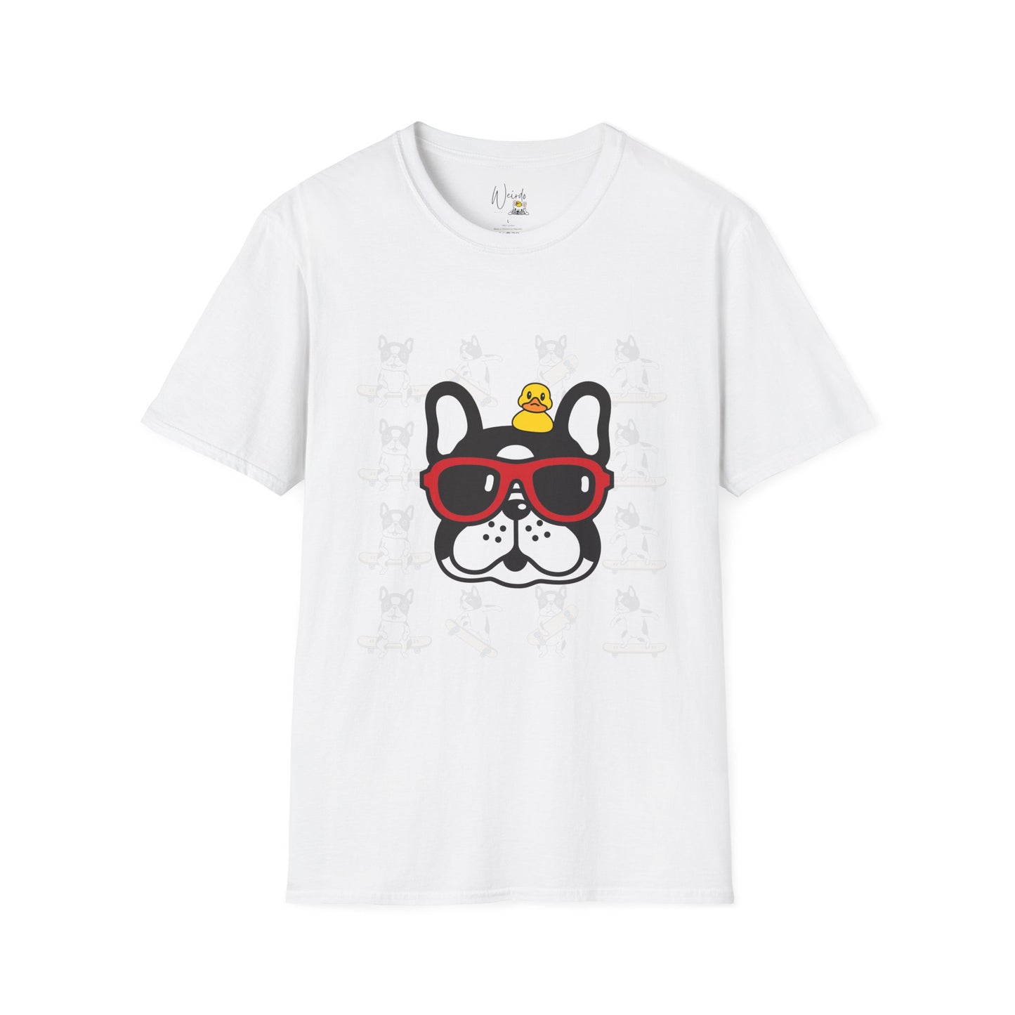 Dog skate Unisex Softstyle T-Shirt