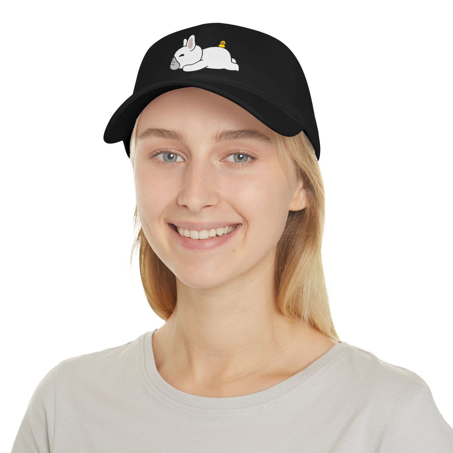 Dog sleep Low Profile Baseball Cap