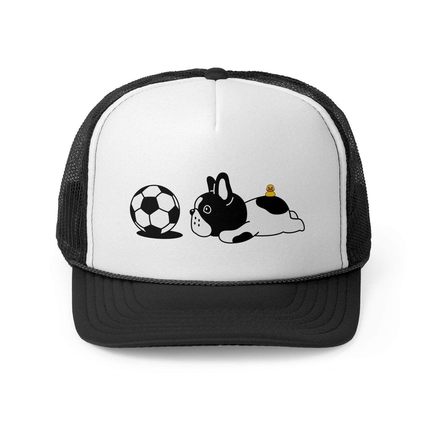 dog soccer Trucker Caps