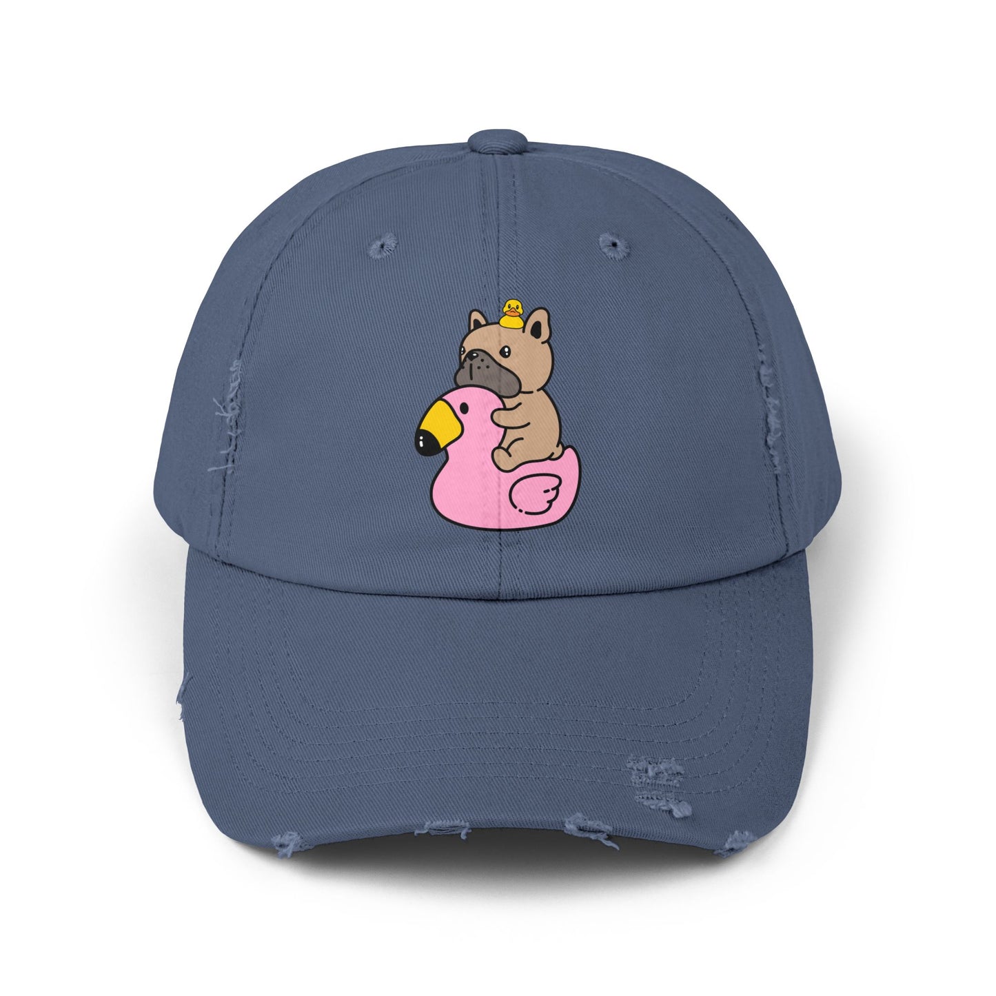 Dog pelican Unisex Distressed Cap