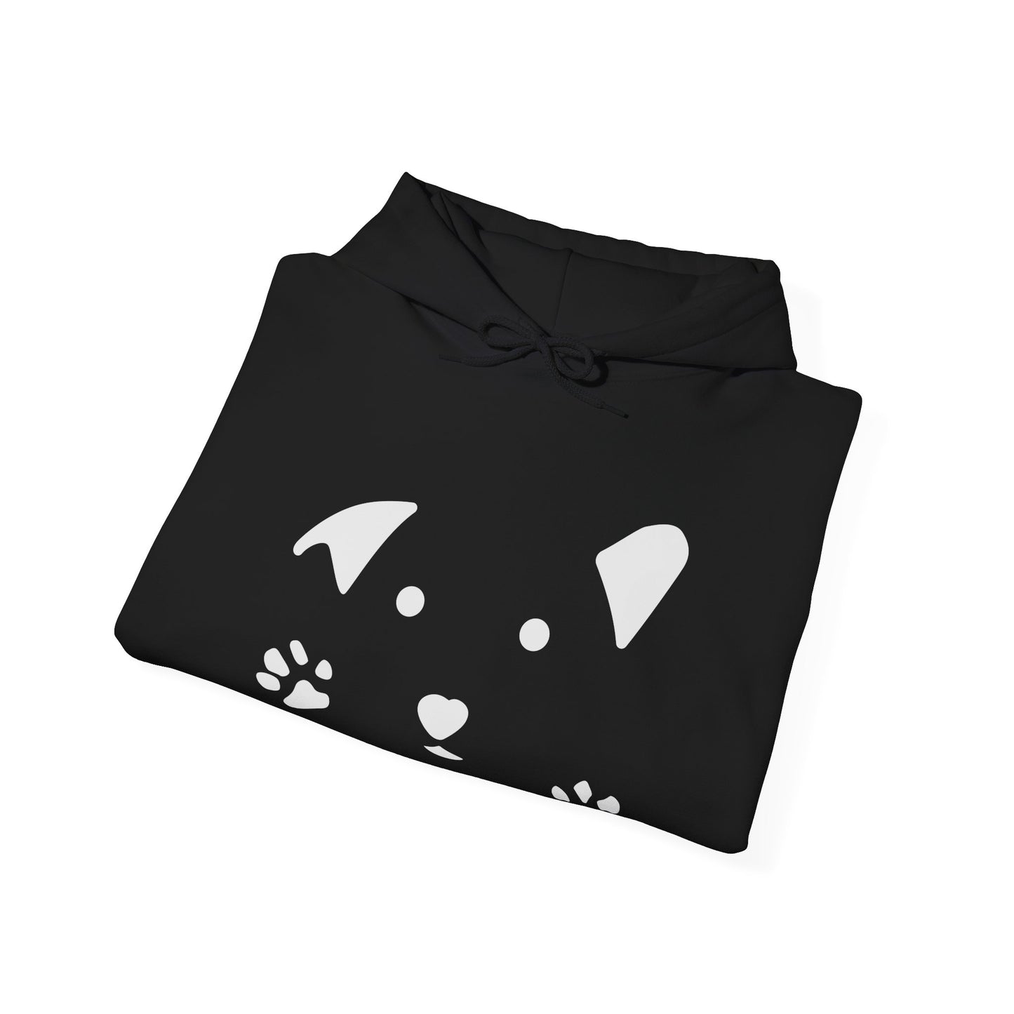 Dog paw of Unisex Heavy Blend™ Hooded Sweatshirt