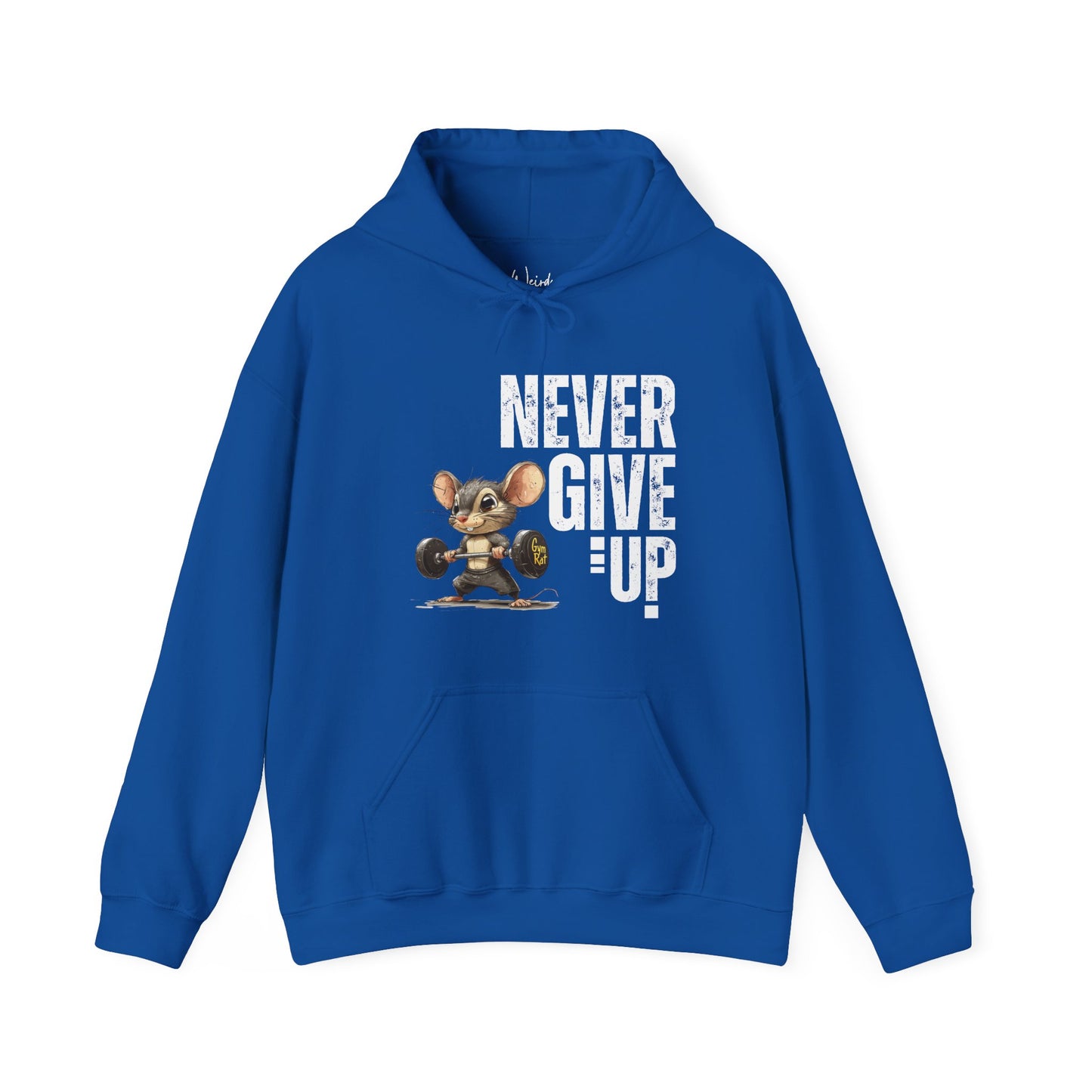 Never give up of Unisex Heavy Blend™ Hooded Sweatshirt