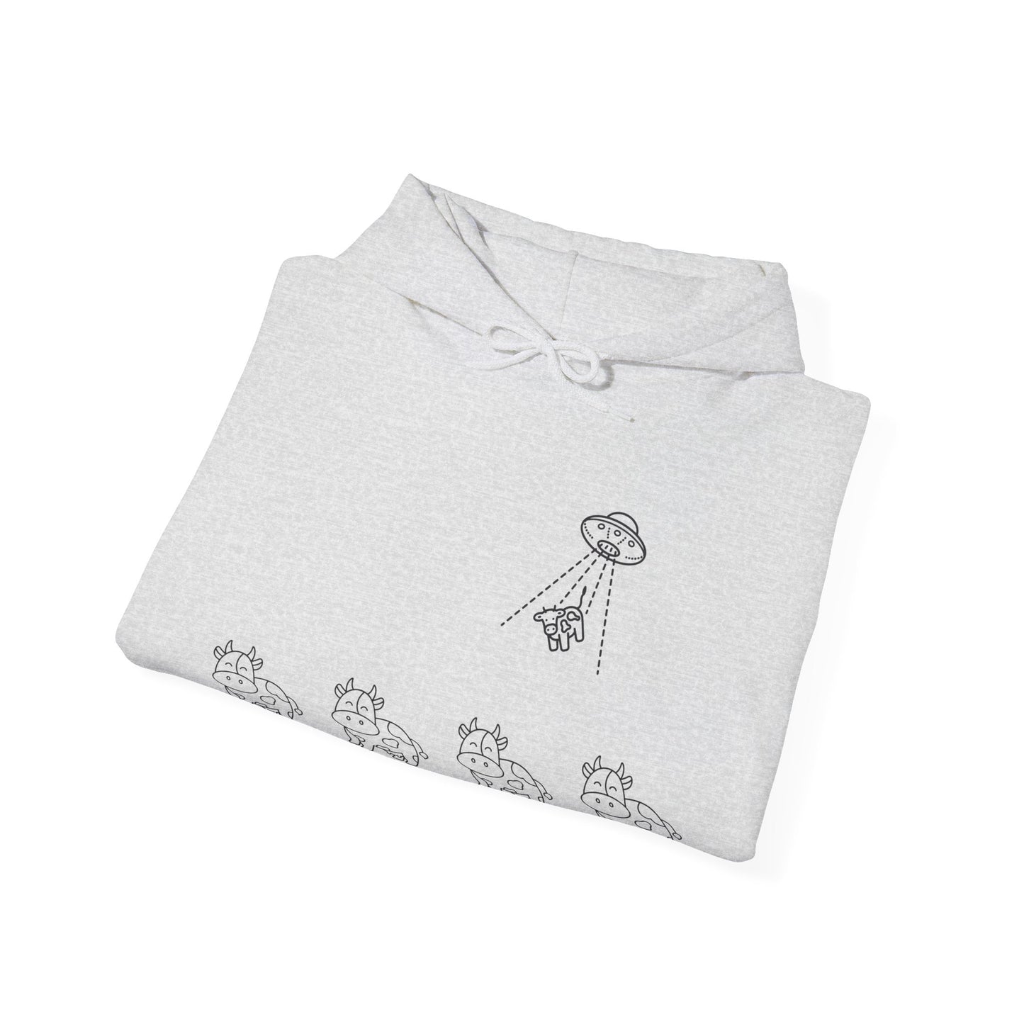 Ovni cow of Unisex Heavy Blend™ Hooded Sweatshirt