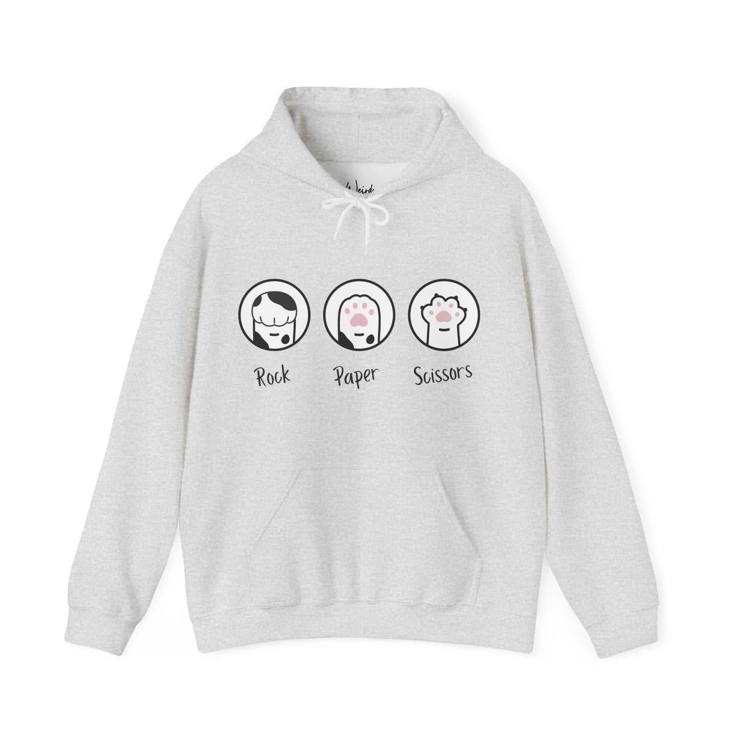 Rock paper scissors of Unisex Heavy Blend™ Hooded Sweatshirt