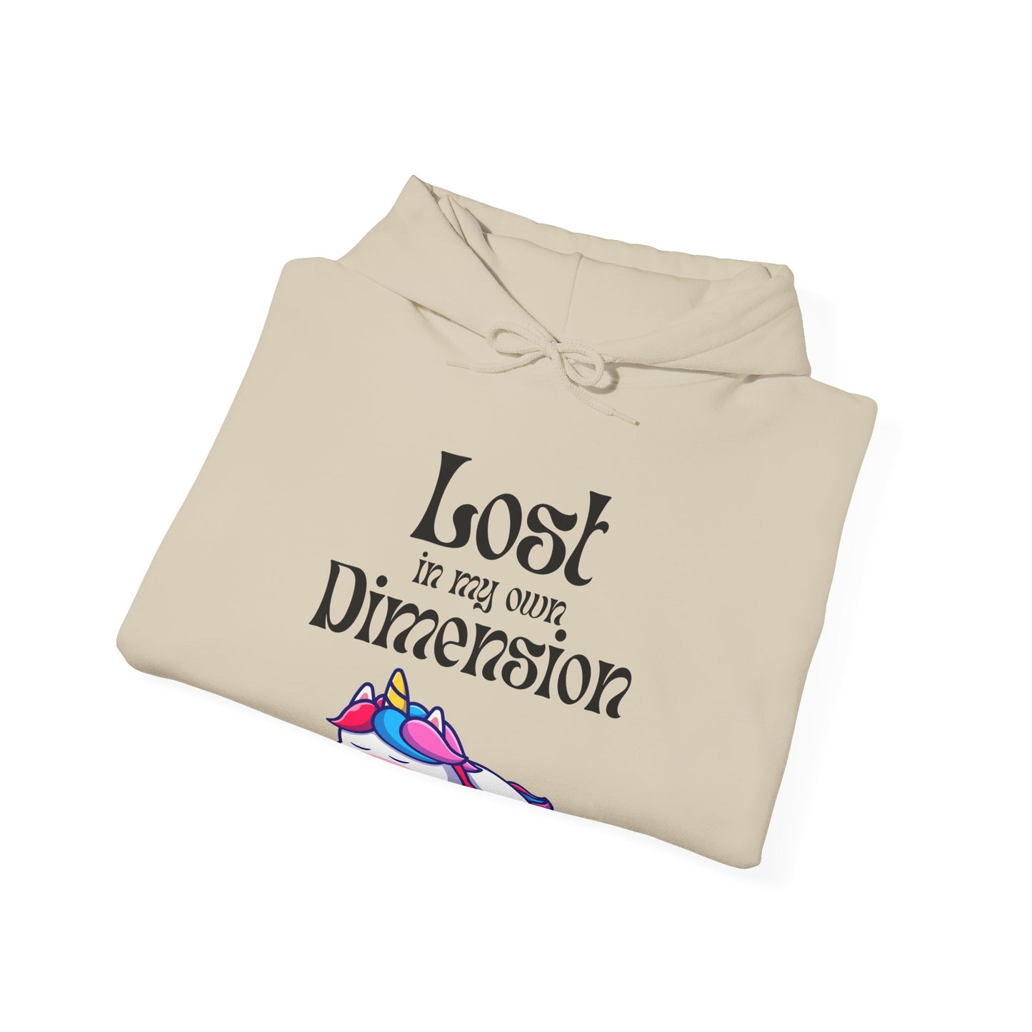 Lost in my own dimension of Unisex Heavy Blend™ Hooded Sweatshirt