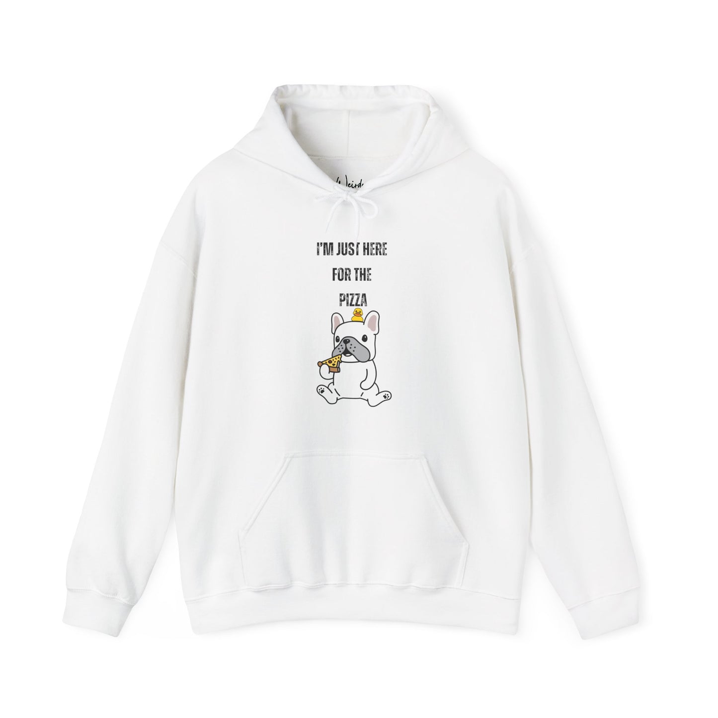 Here for the pizza of Unisex Heavy Blend™ Hooded Sweatshirt