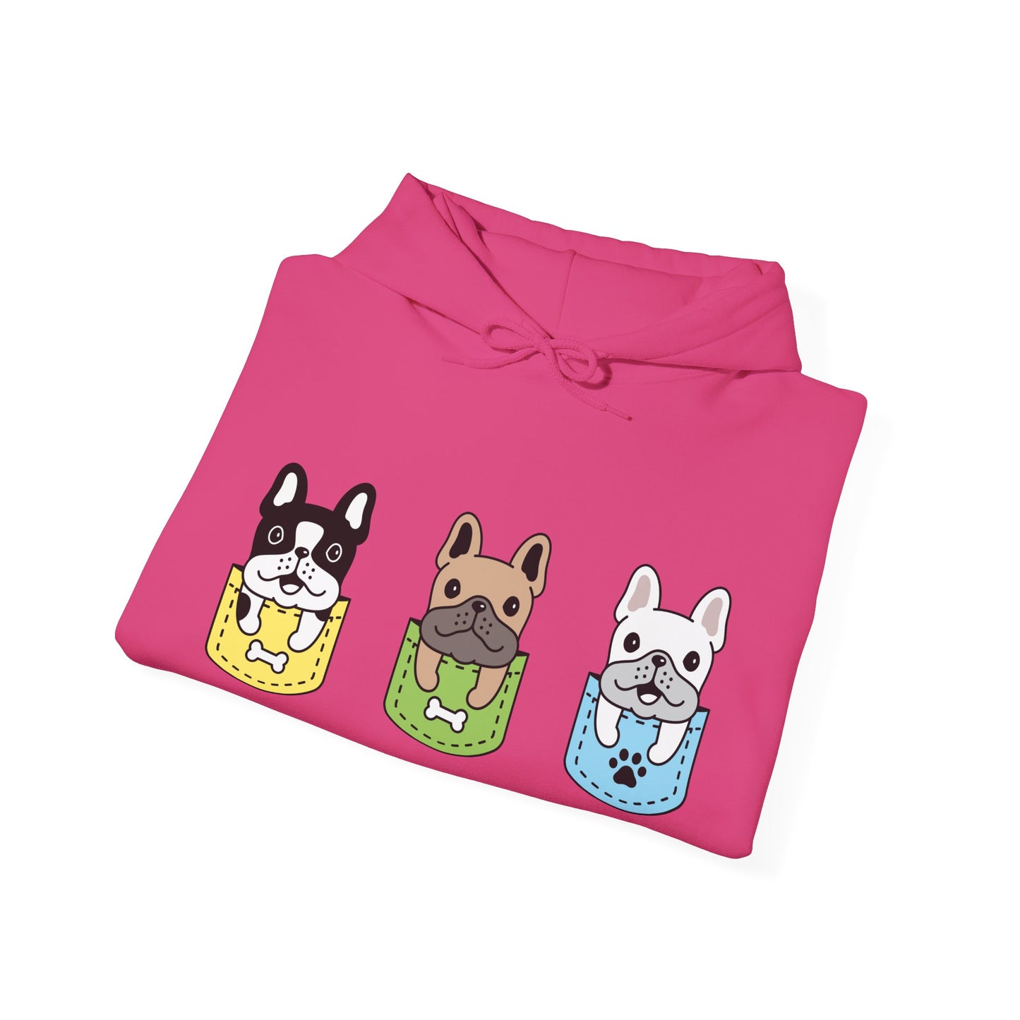 Pocket dog of Unisex Heavy Blend™ Hooded Sweatshirt