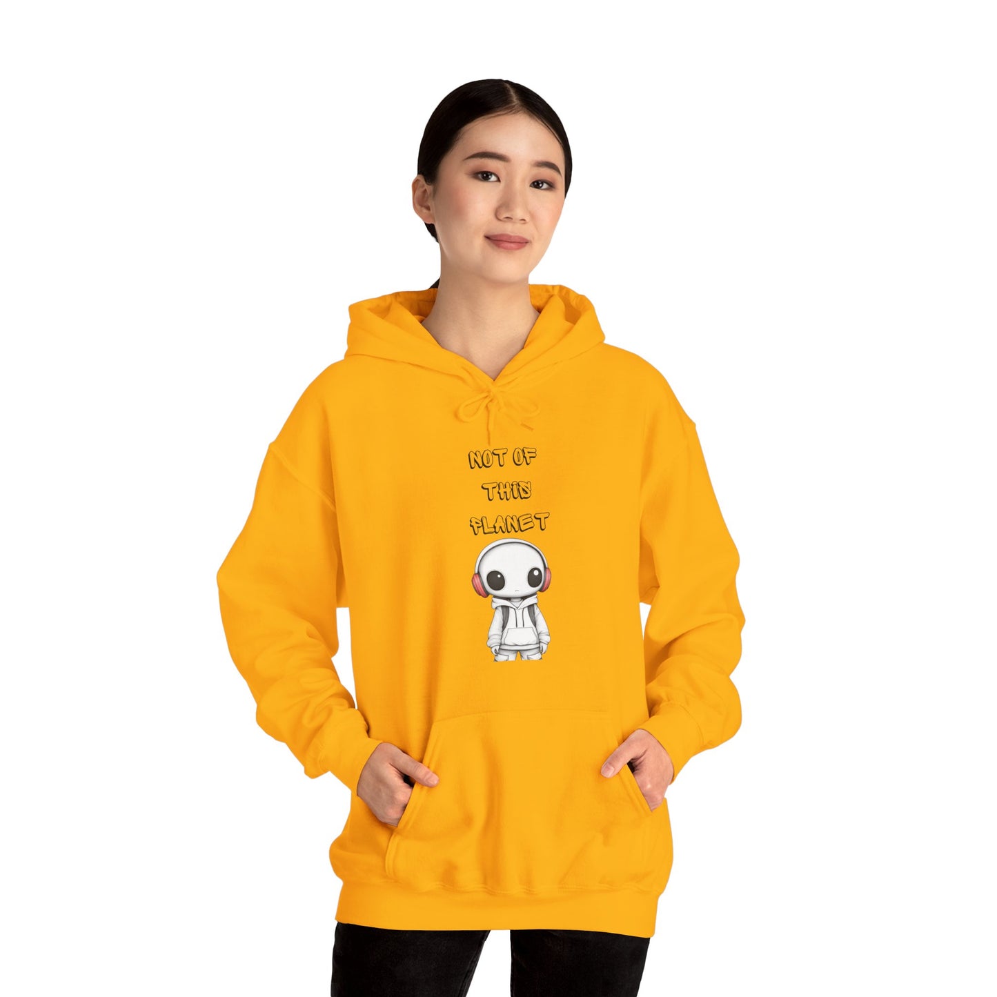 Not of this planet of Unisex Heavy Blend™ Hooded Sweatshirt