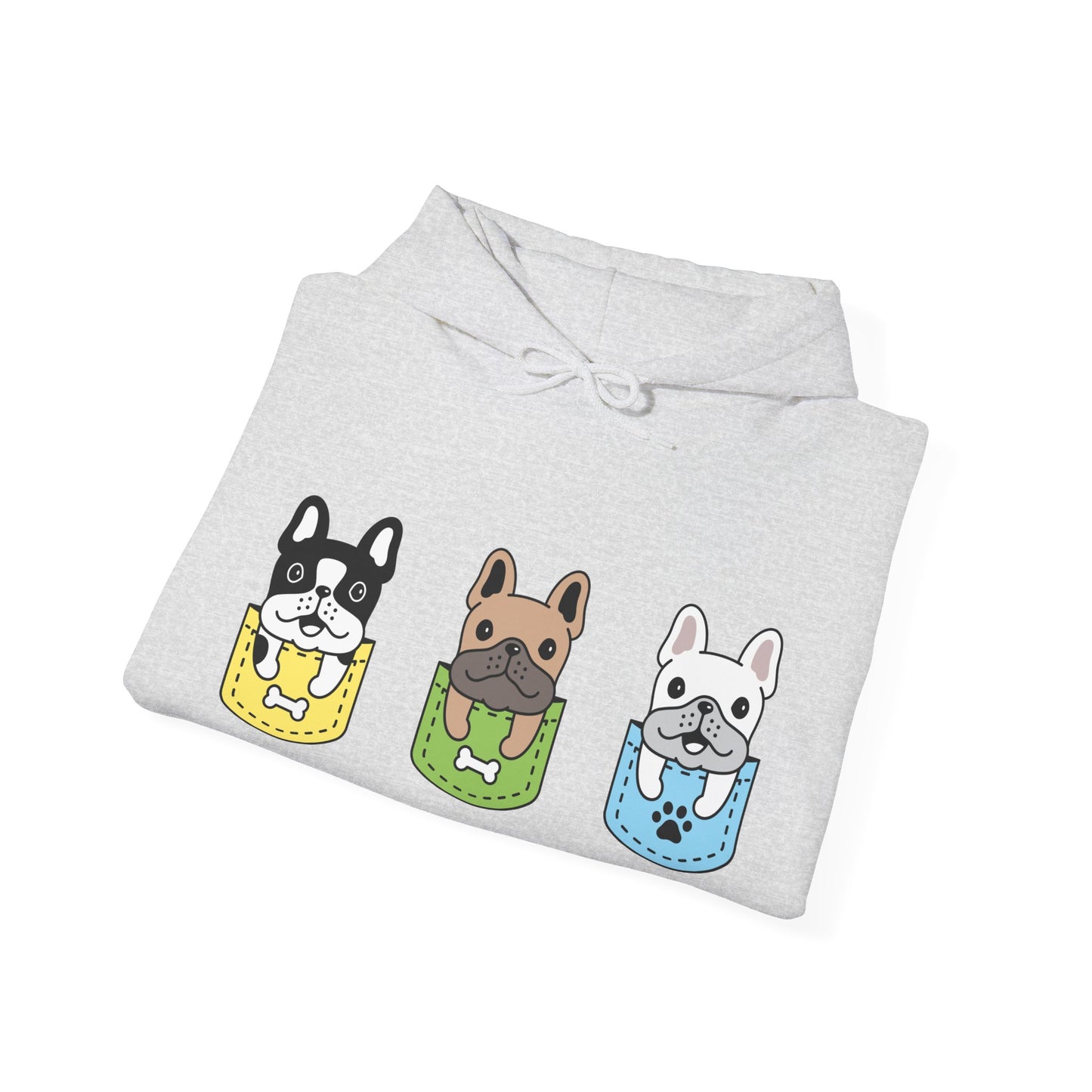 Pocket dog of Unisex Heavy Blend™ Hooded Sweatshirt