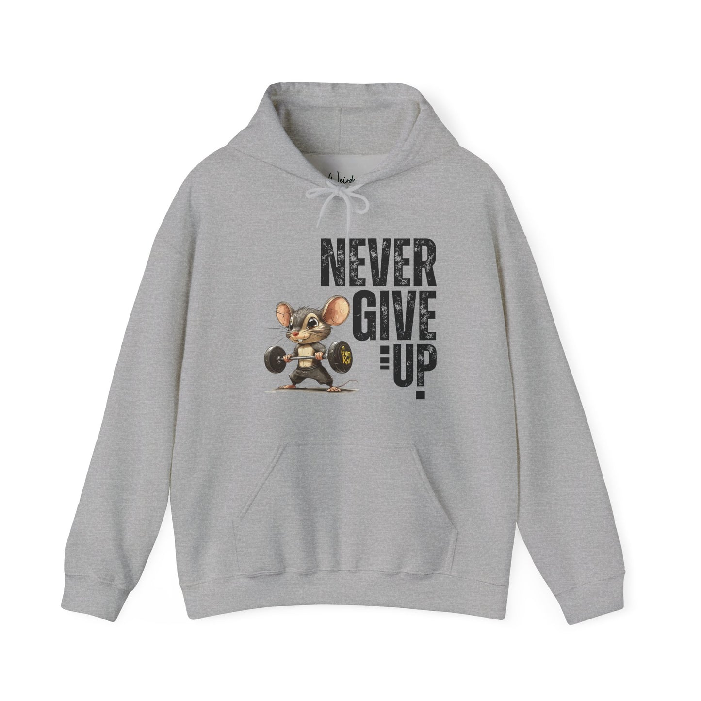 Never give up of Unisex Heavy Blend™ Hooded Sweatshirt