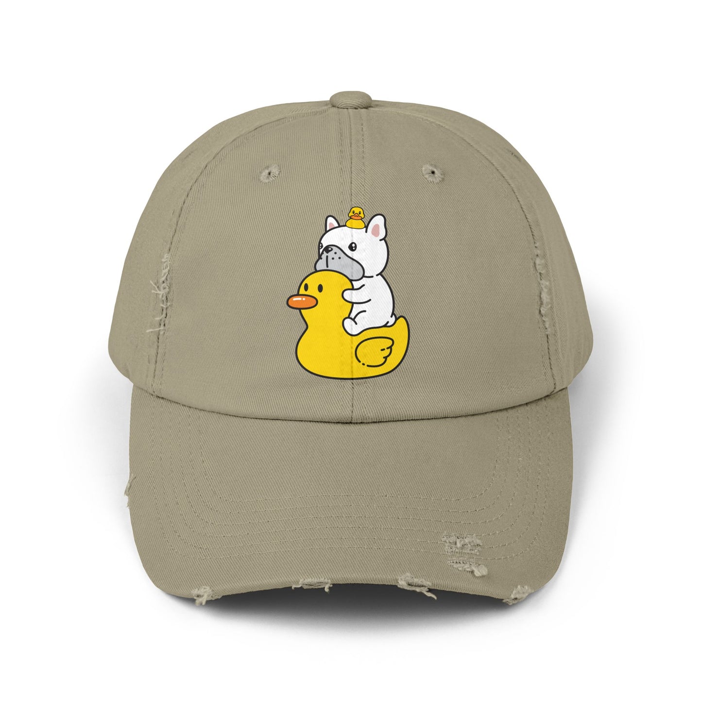 dog inflatable Distressed Cap