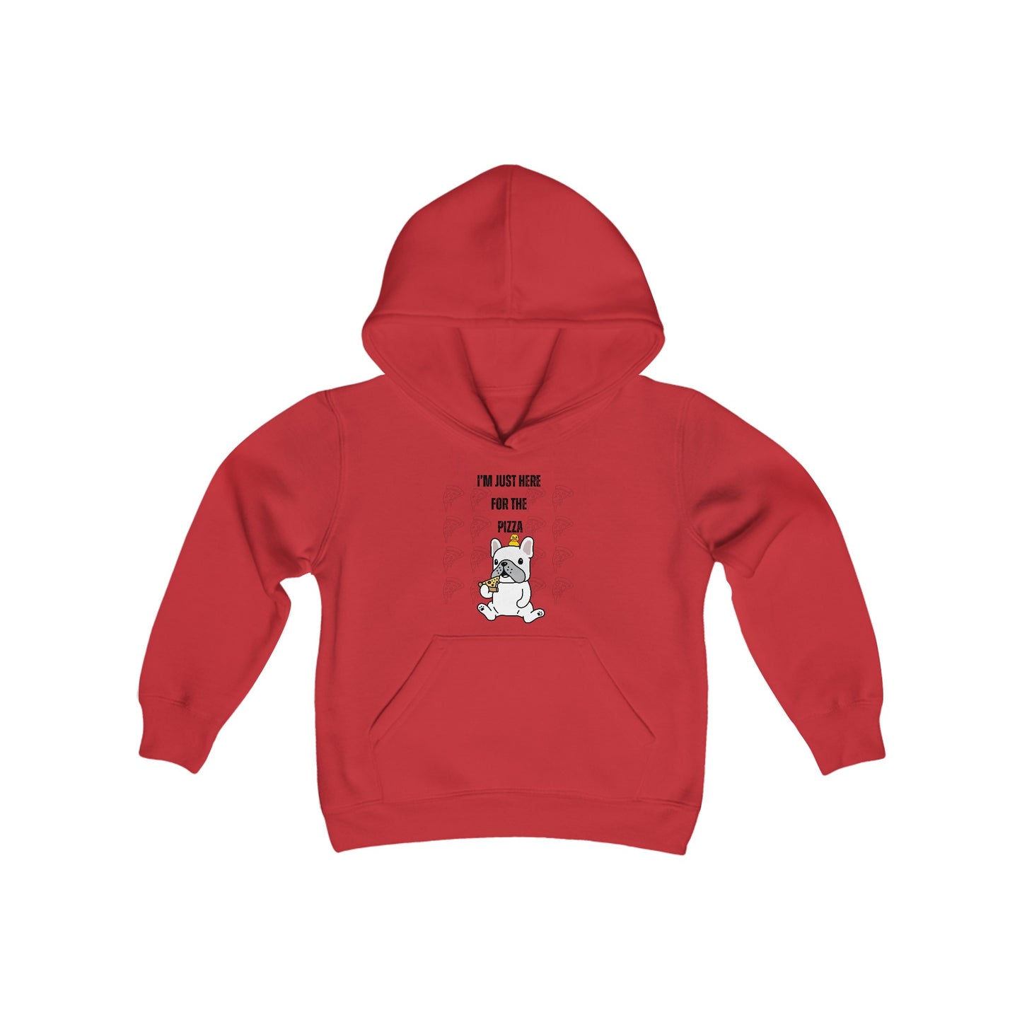 Pizza Youth Heavy Blend Hooded Sweatshirt