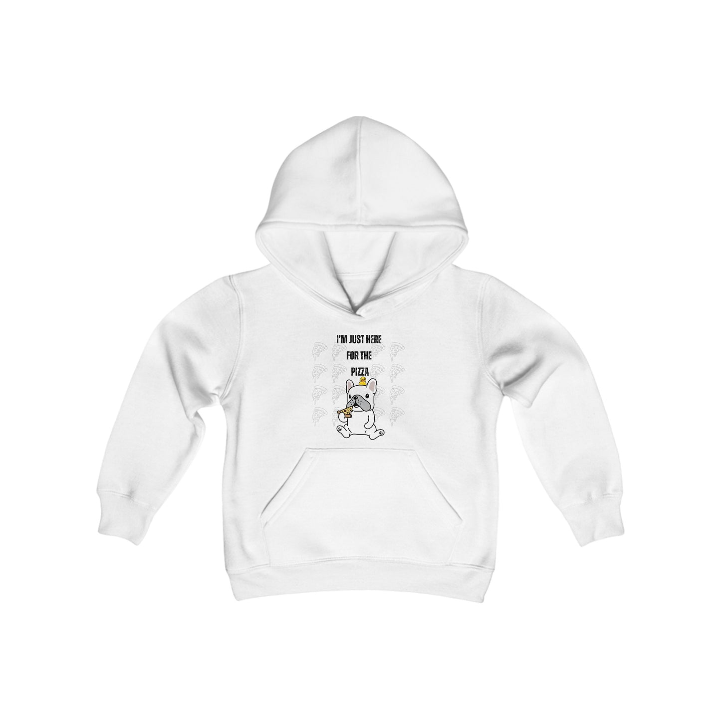 Pizza Youth Heavy Blend Hooded Sweatshirt