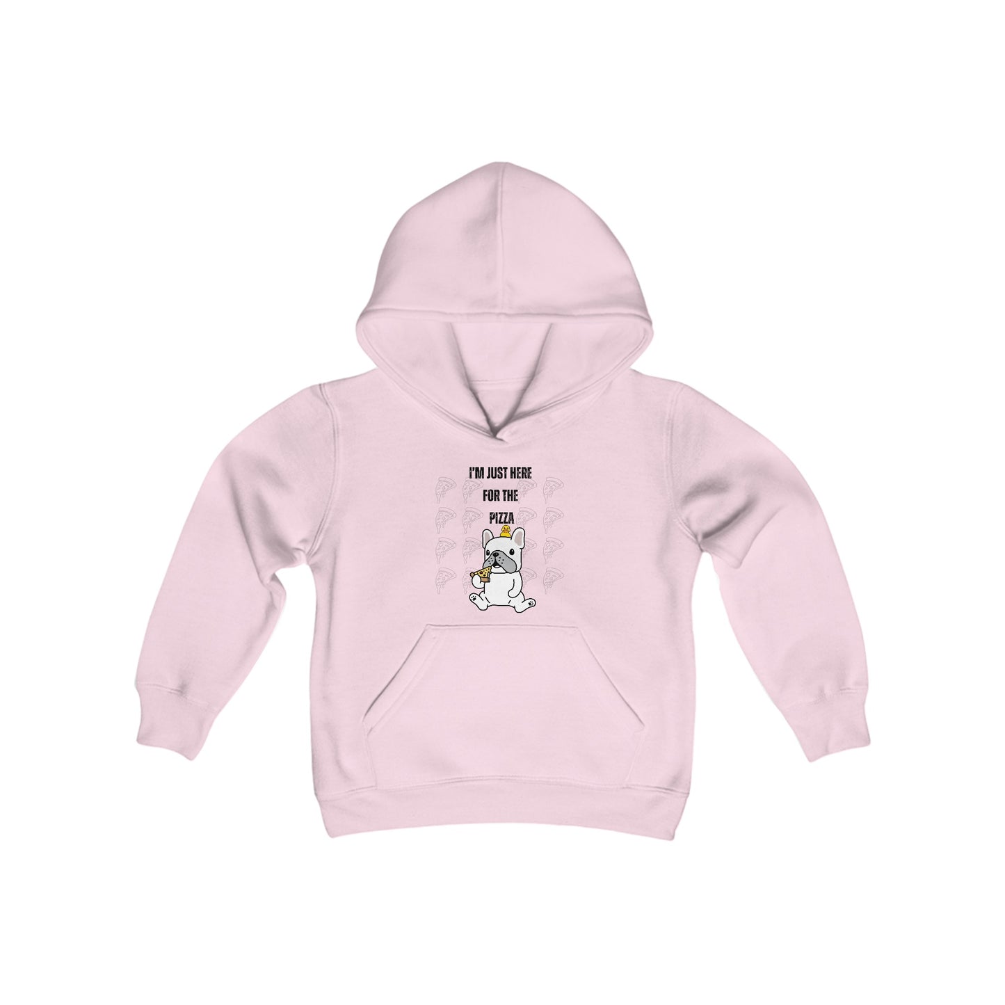 Pizza Youth Heavy Blend Hooded Sweatshirt