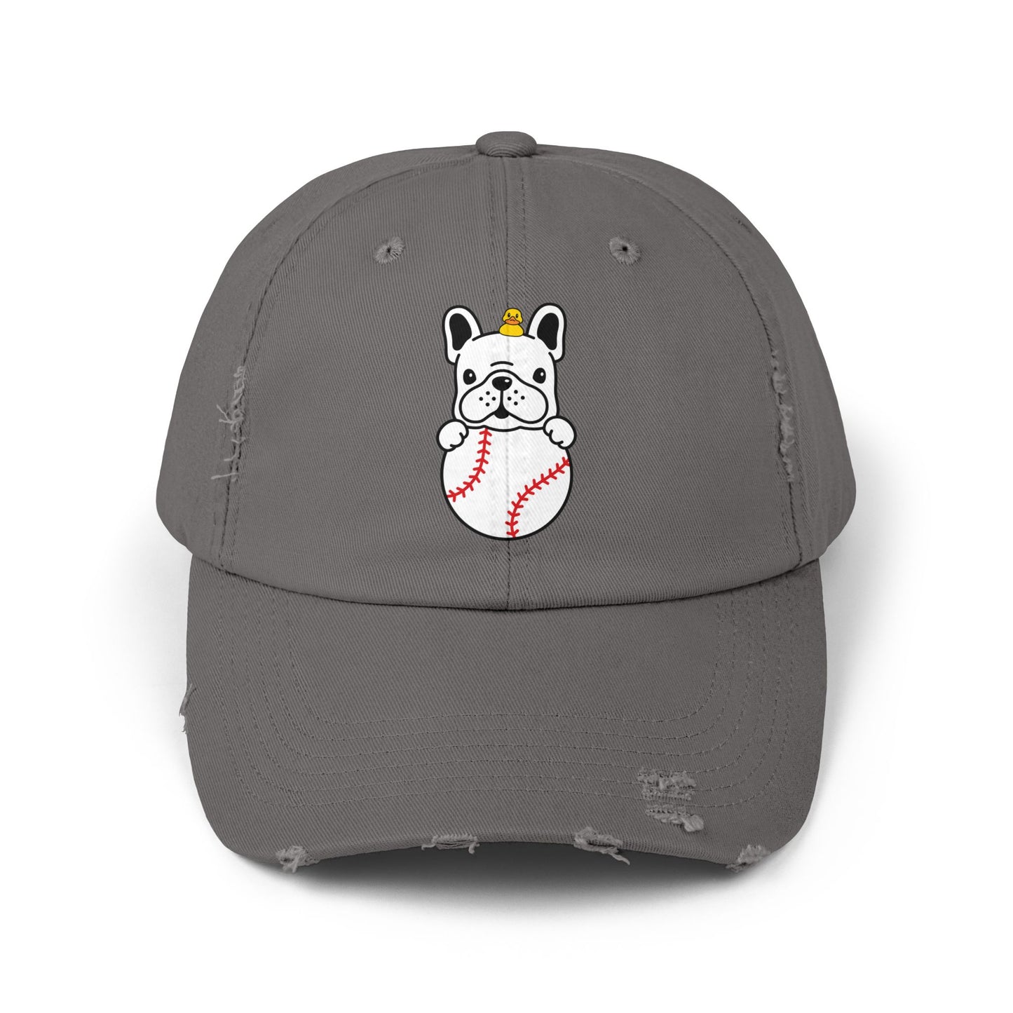 Dog baseball Unisex Distressed Cap