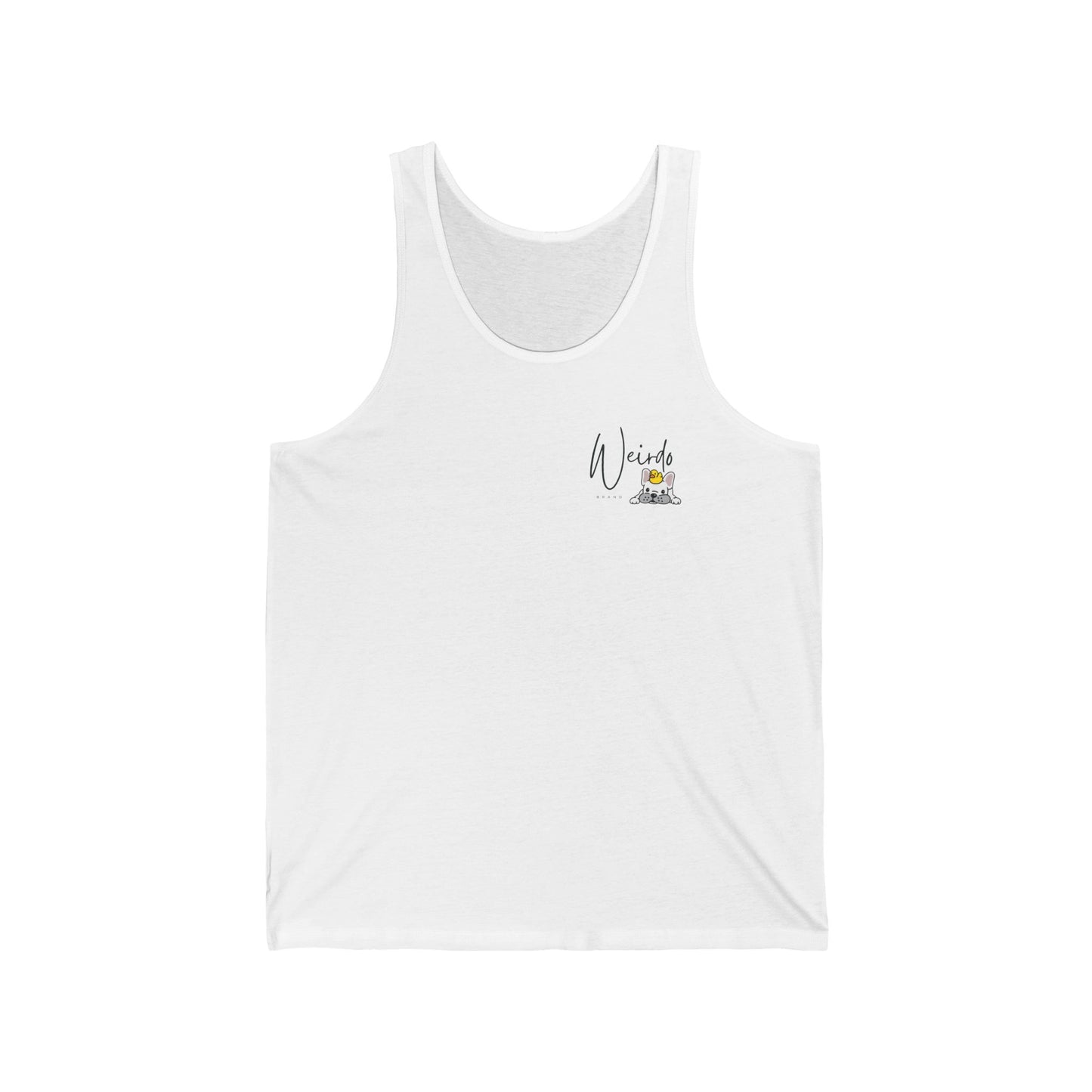 Logo + Weirdo certified Unisex Jersey Tank