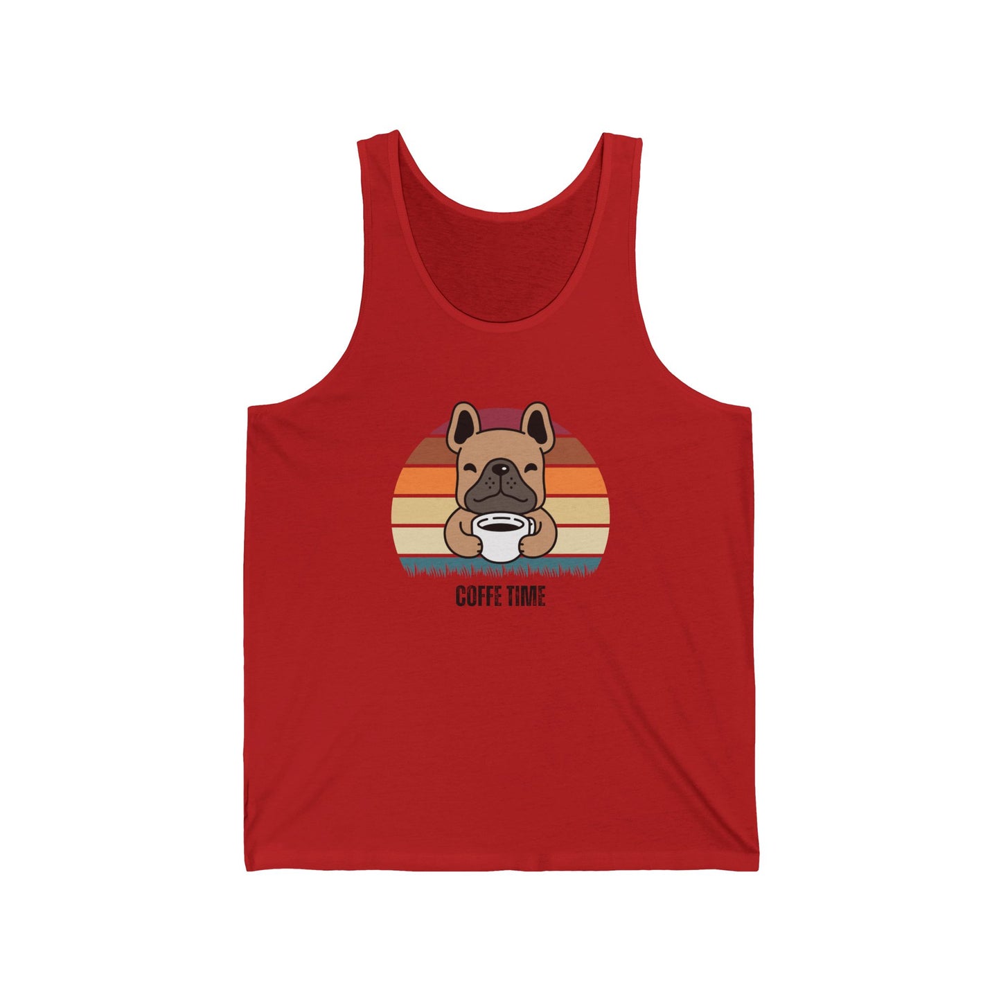 Coffee time Unisex Jersey Tank