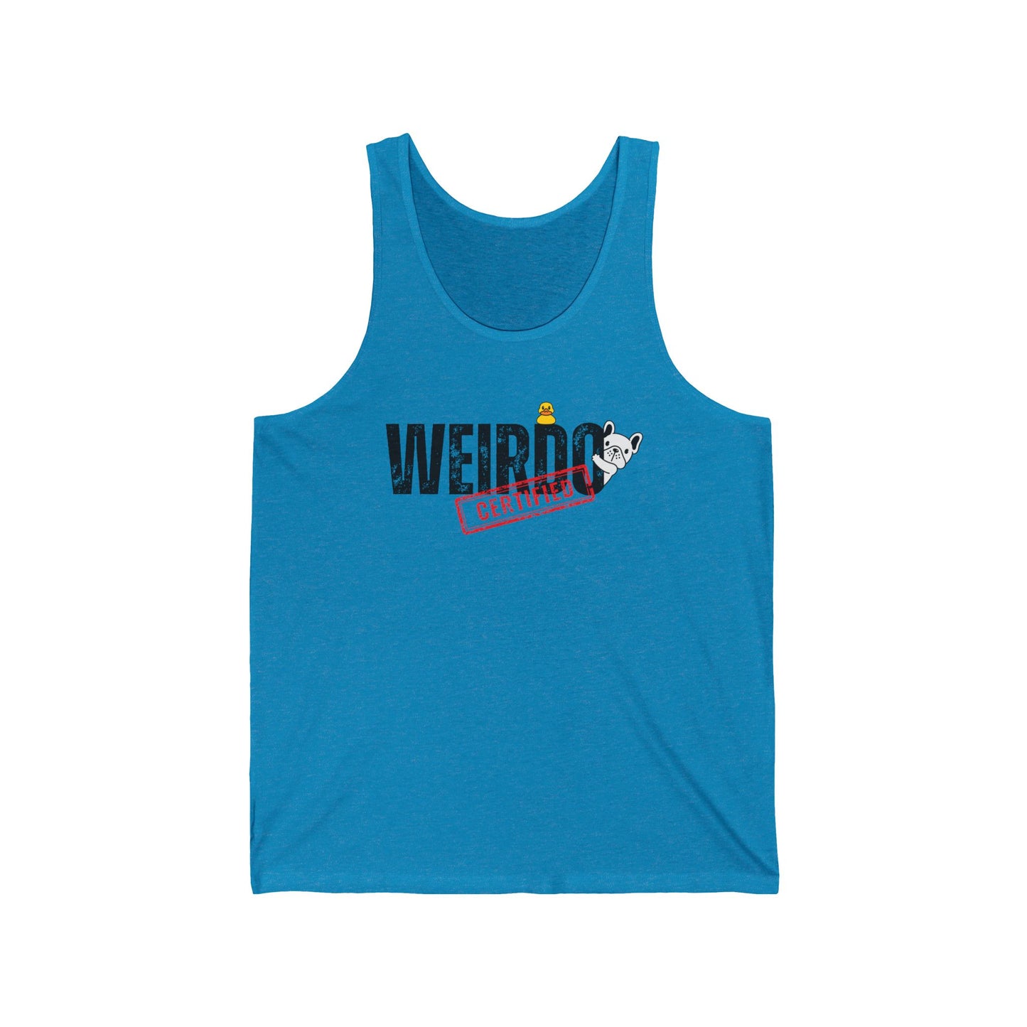 Weirdo certified Unisex Jersey Tank